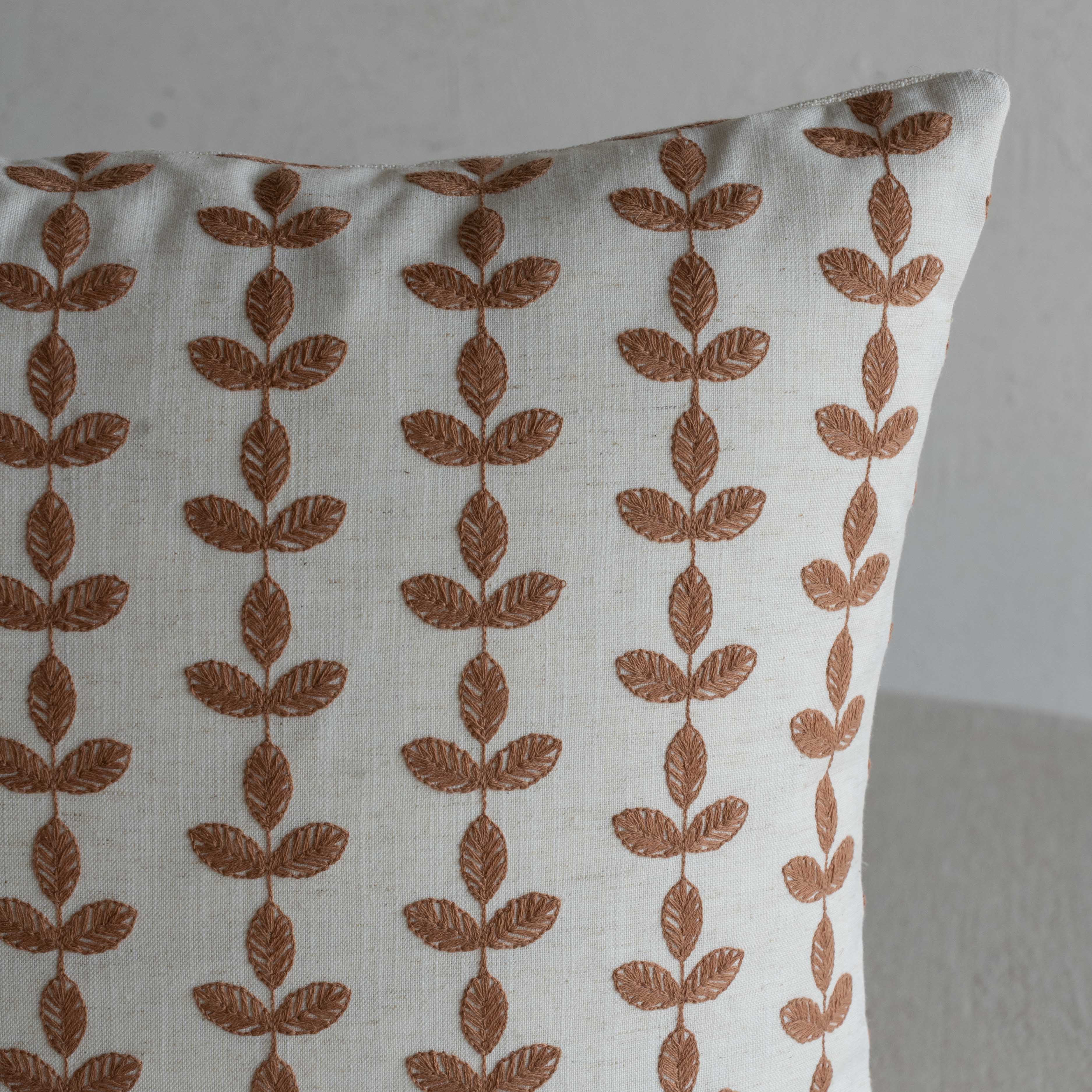 Stem Rhythm Cushion Cover - Copper