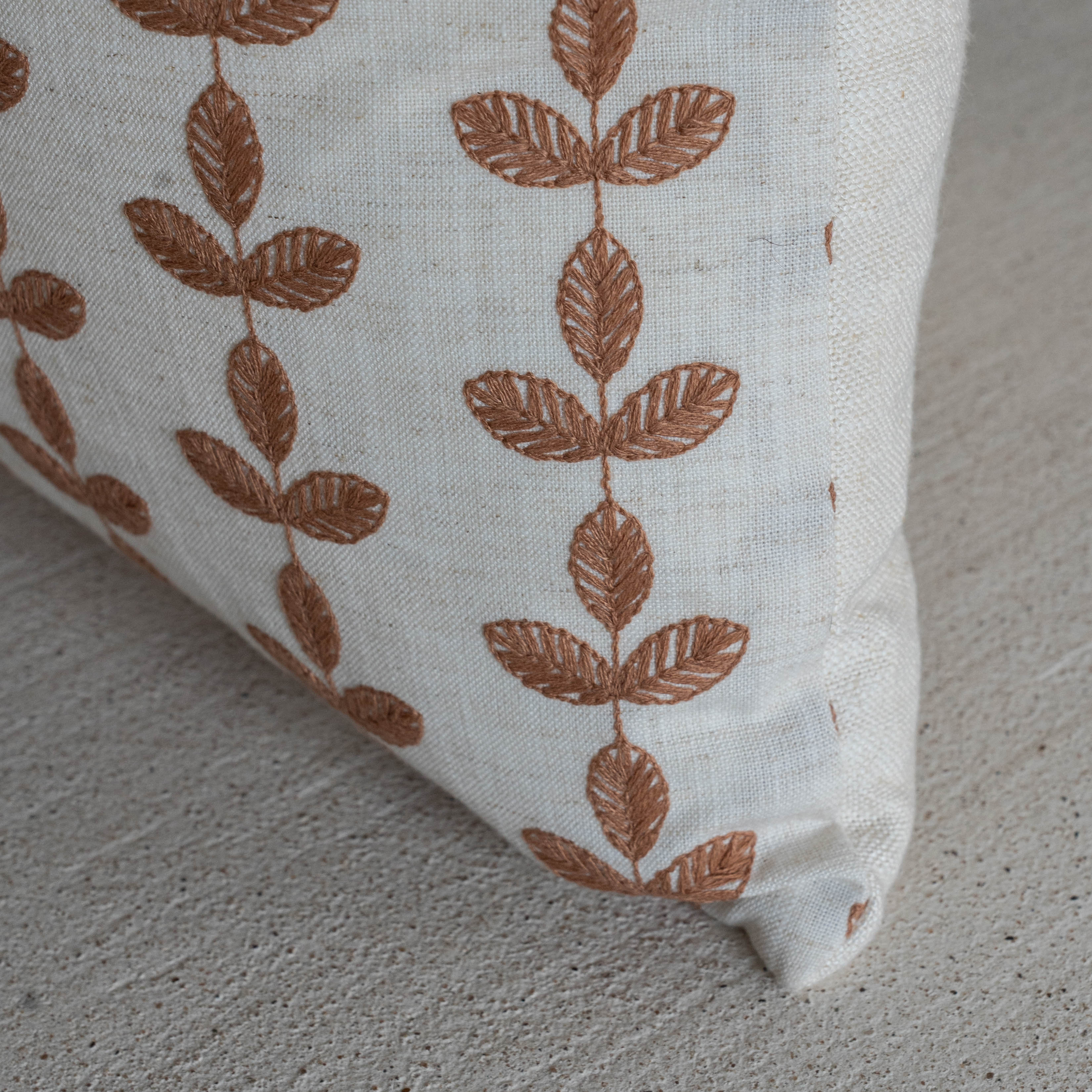 Stem Rhythm Cushion Cover - Copper