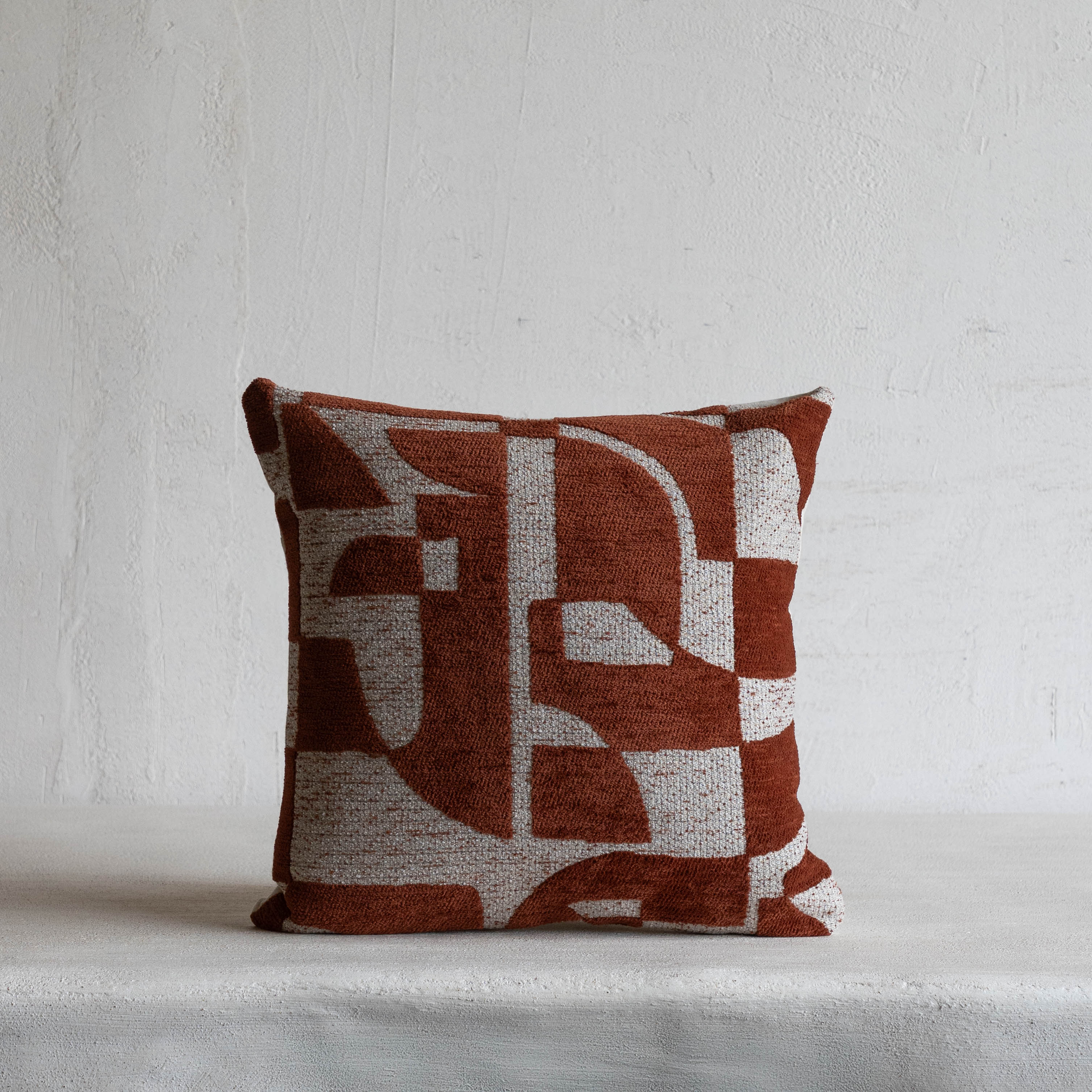 Motif – Red Modern Cushion Cover