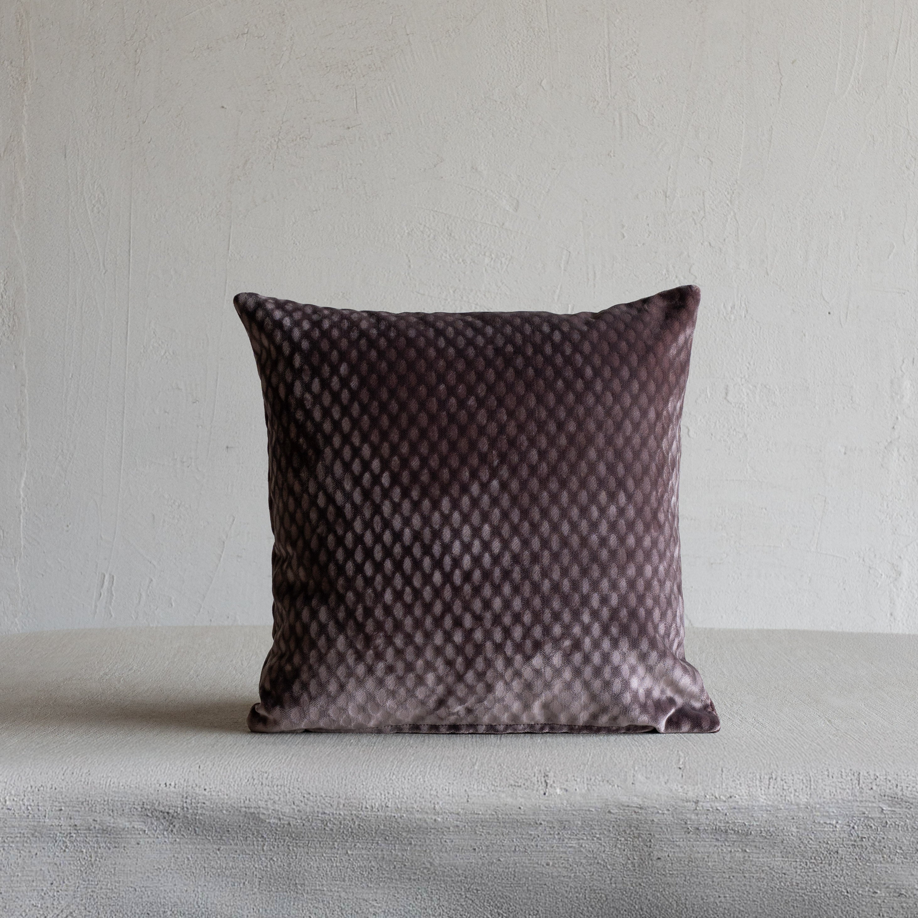 Nocten Plum Cushion Cover - Deep Plum