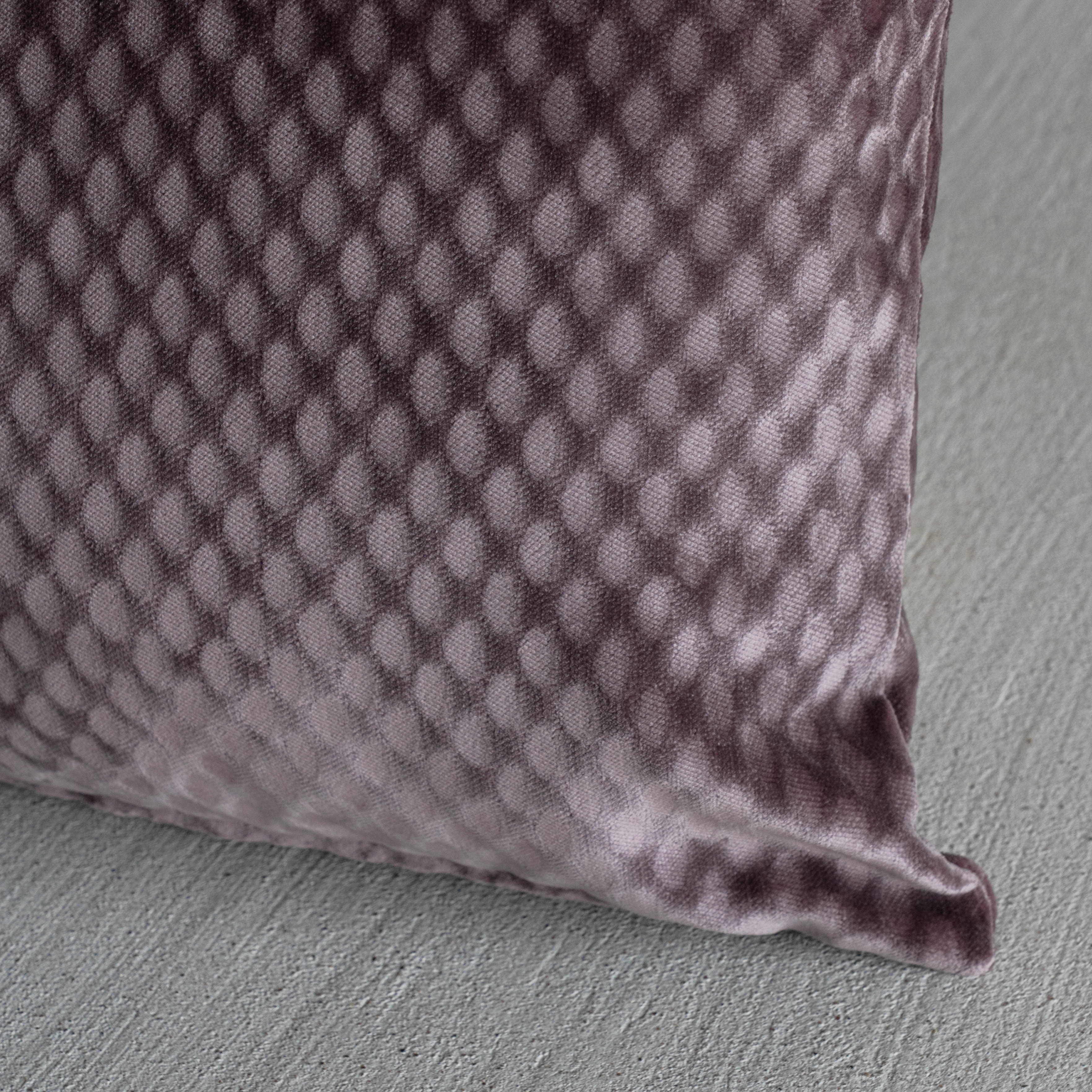 Nocten Plum Cushion Cover - Deep Plum