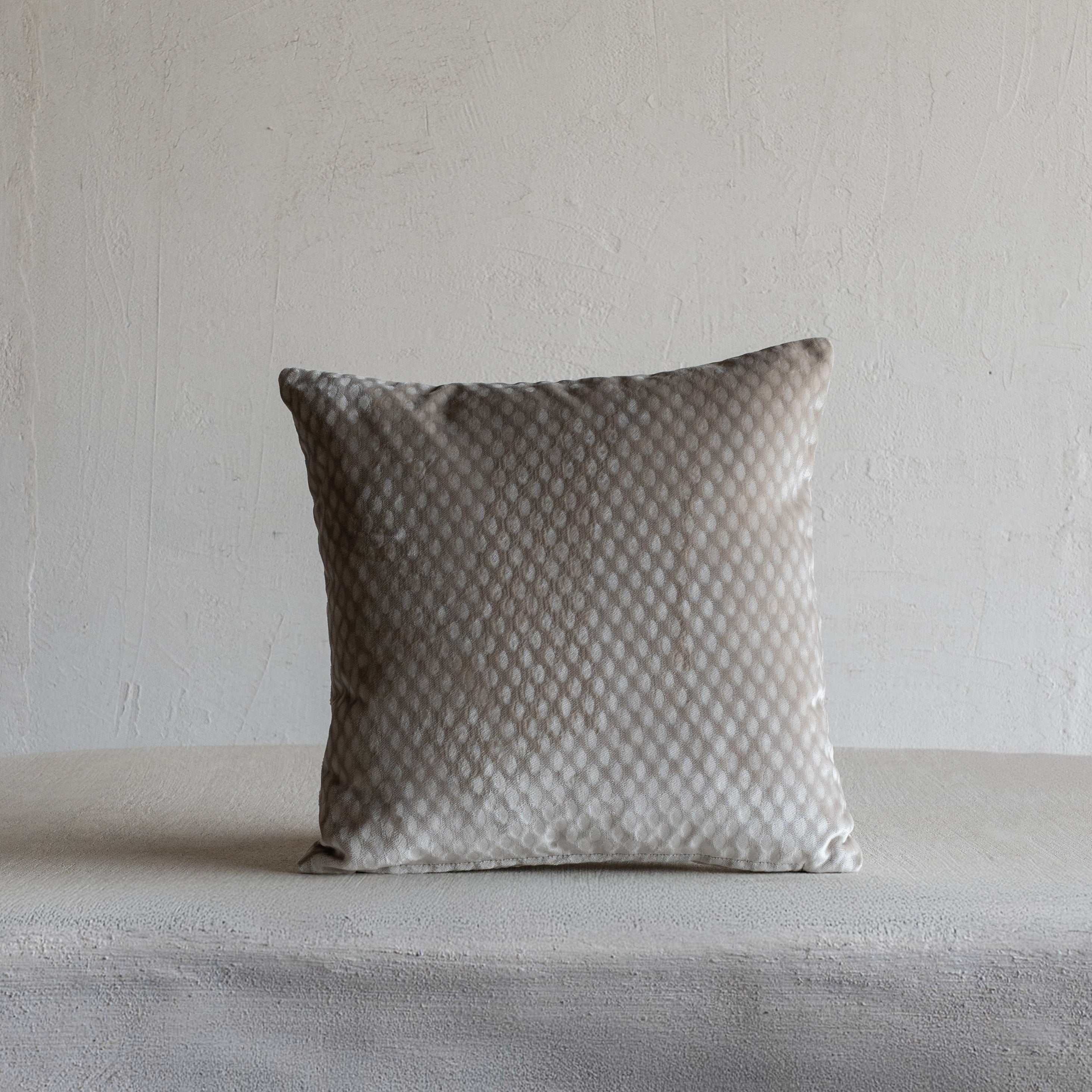 Nocten Plum Cushion Cover - Sand Beige