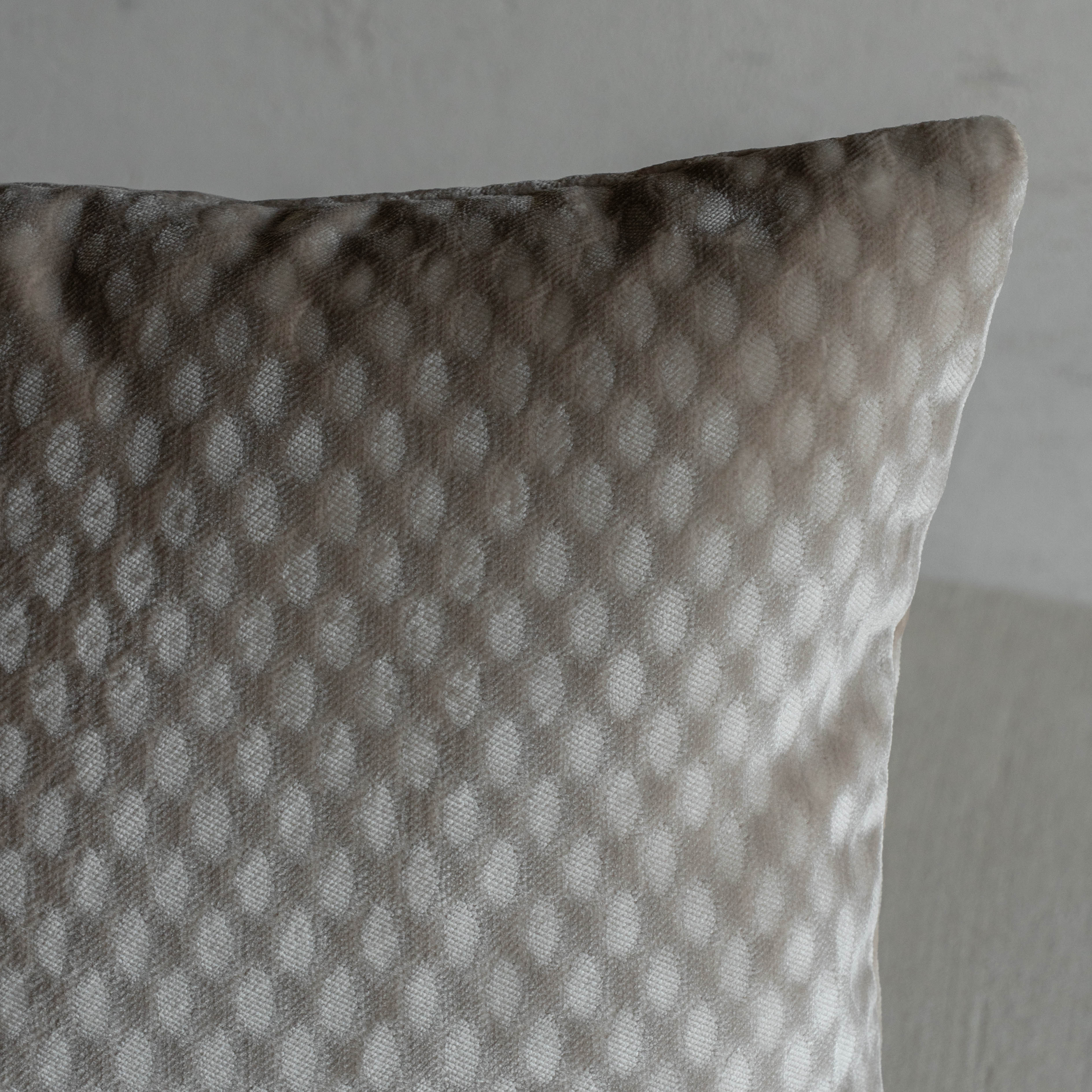 Nocten Plum Cushion Cover - Sand Beige