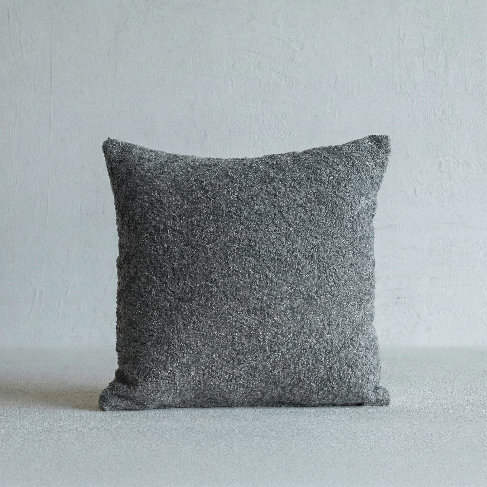 Dafi Bouclé Cushion Cover - GREY