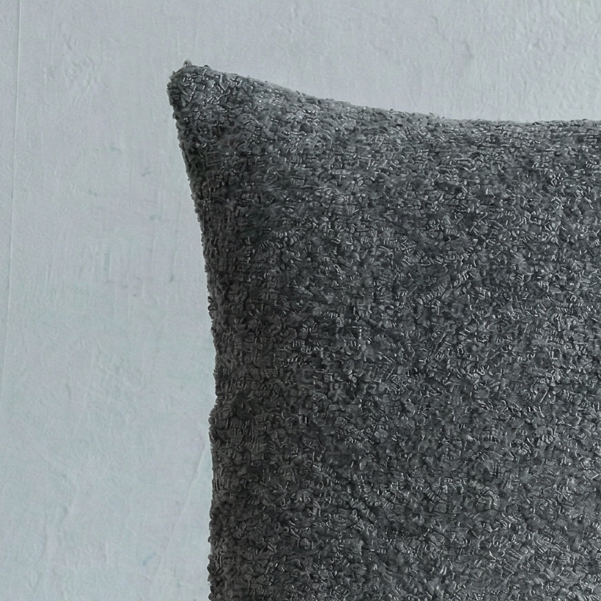 Dafi Bouclé Cushion Cover - GREY