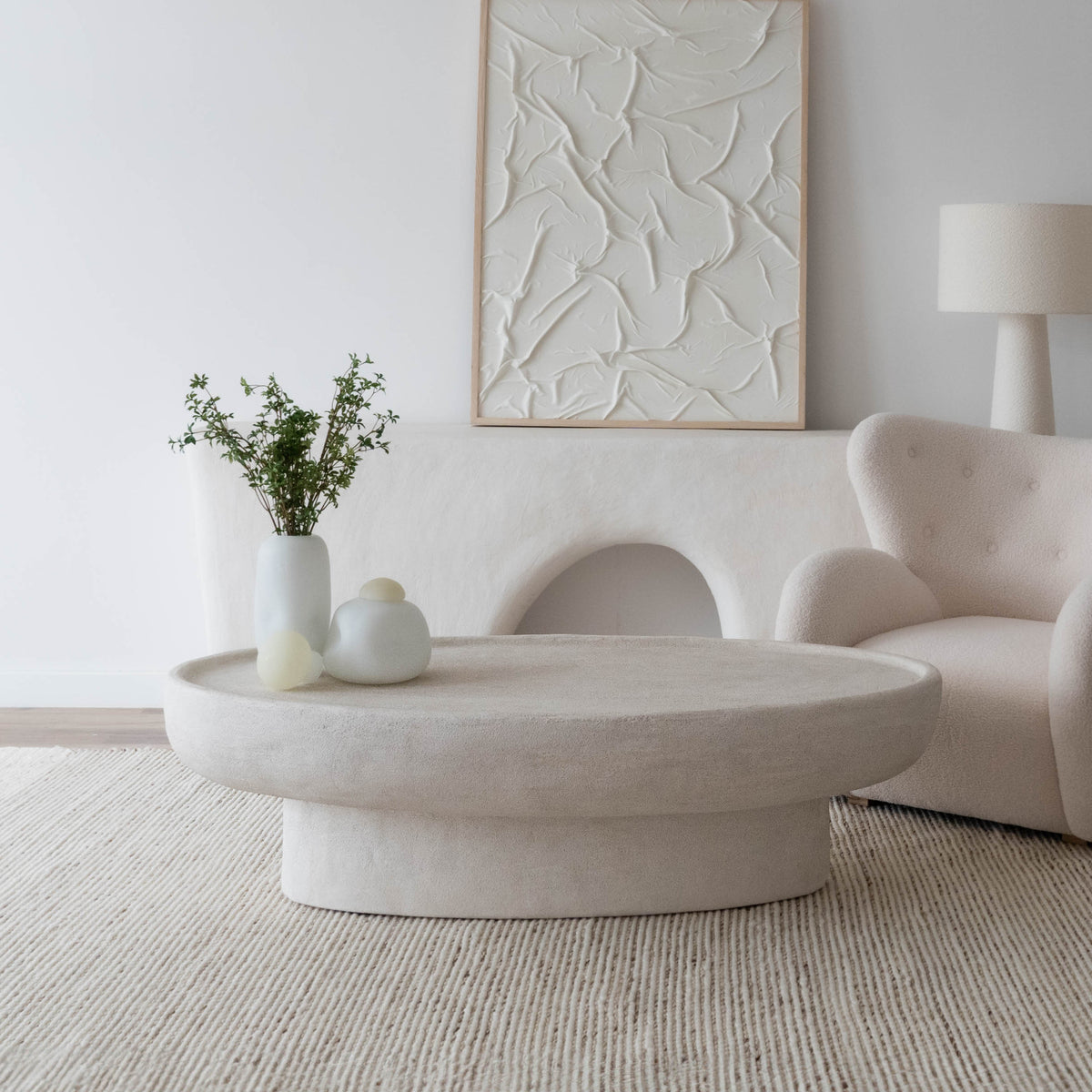 Dune Oval Coffee Table - Living Room Furniture | WS LIVING - Shop Now