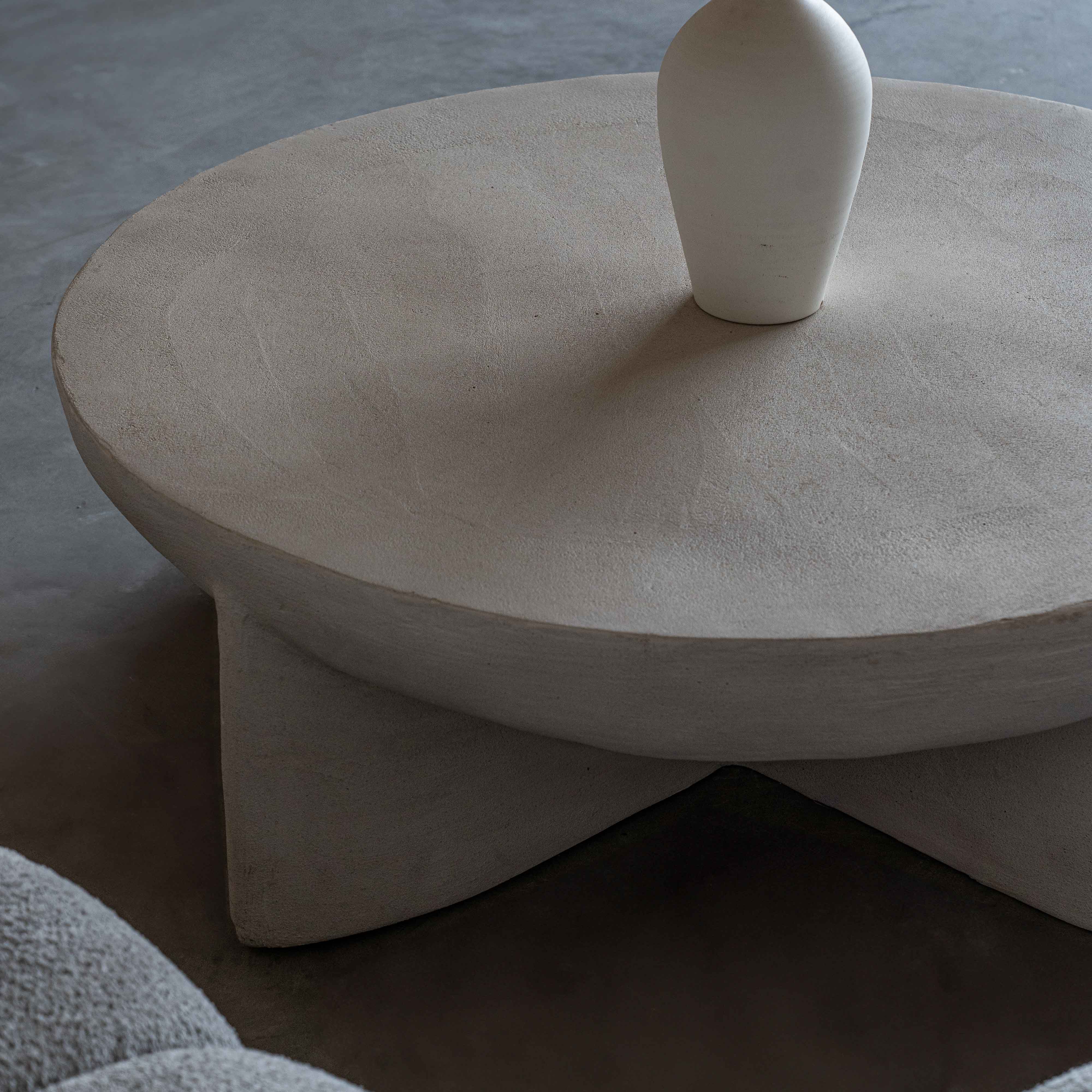 Dune Round Coffee Table -  - WS Living - UAE Modern Home Furniture Stores in Dubai