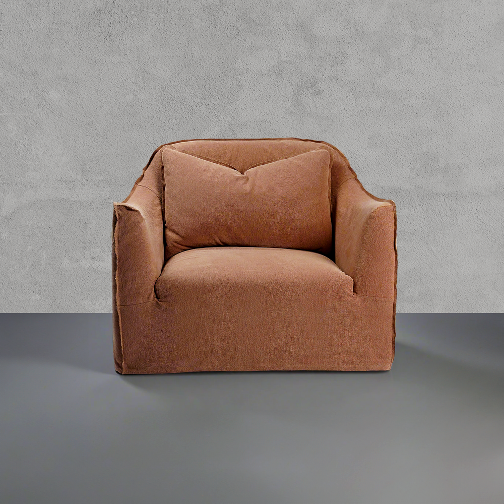 Clara Armchair - Light Orange