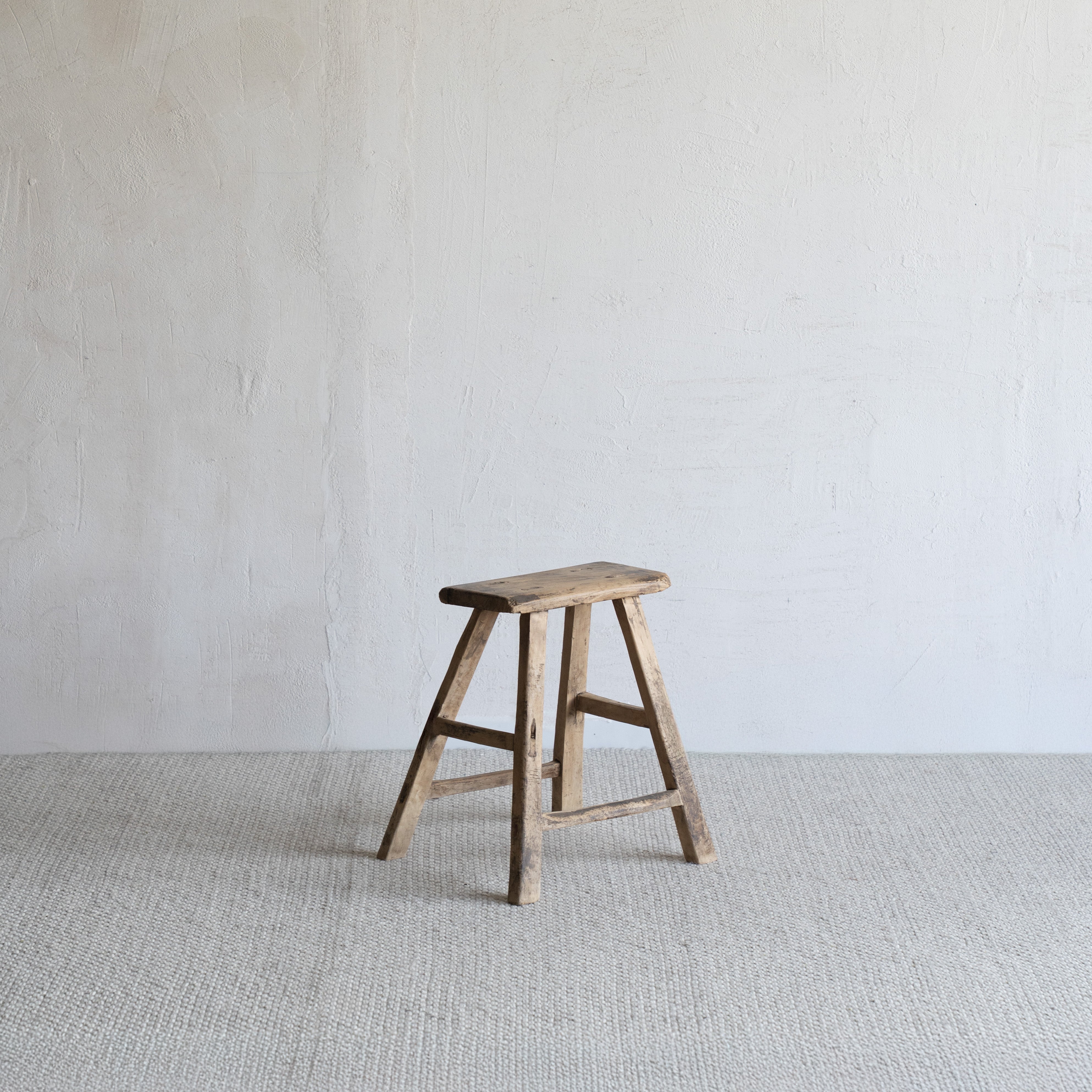 Elowen Elm Wood Stool