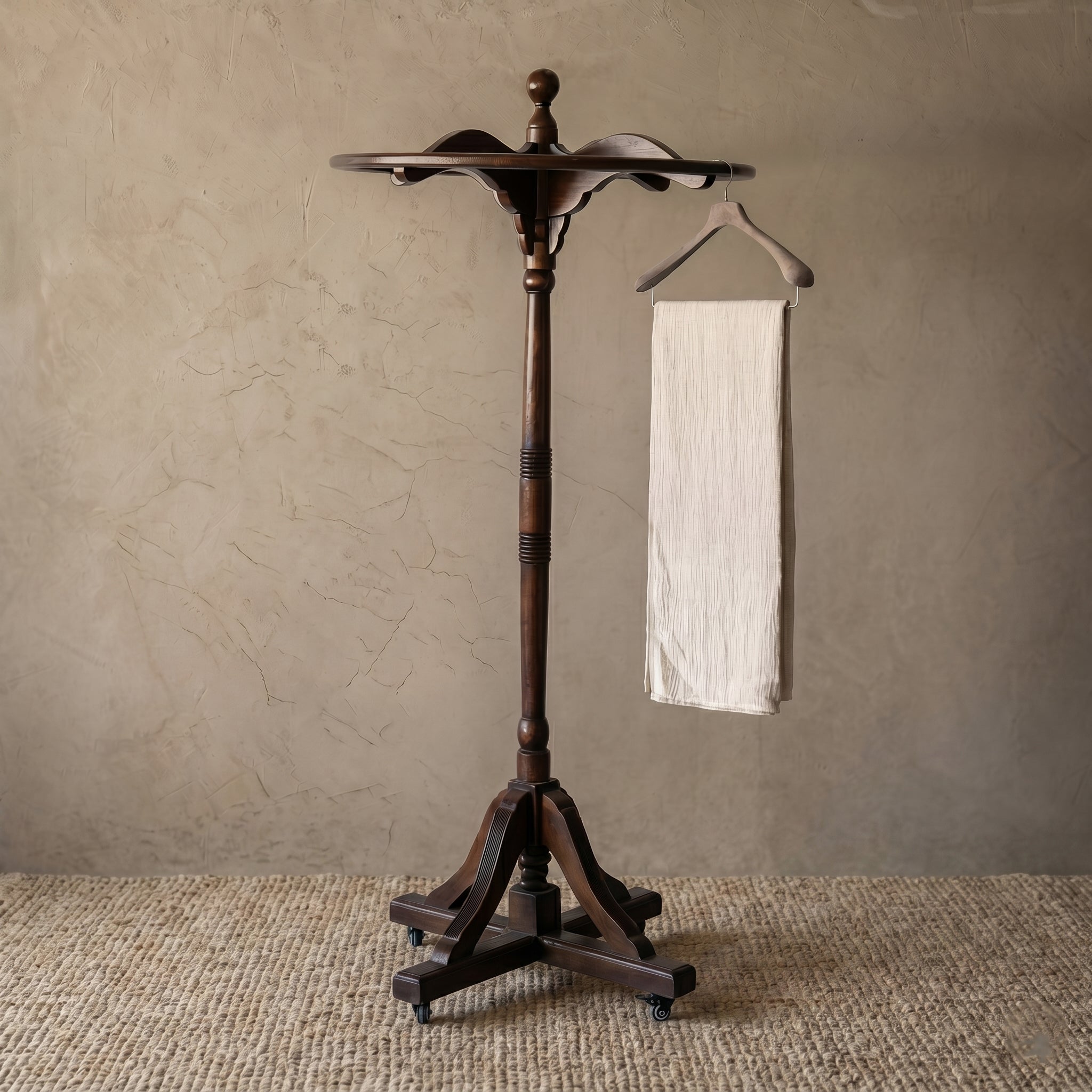 Edwardin European's 1970's Style Cloth Hanger