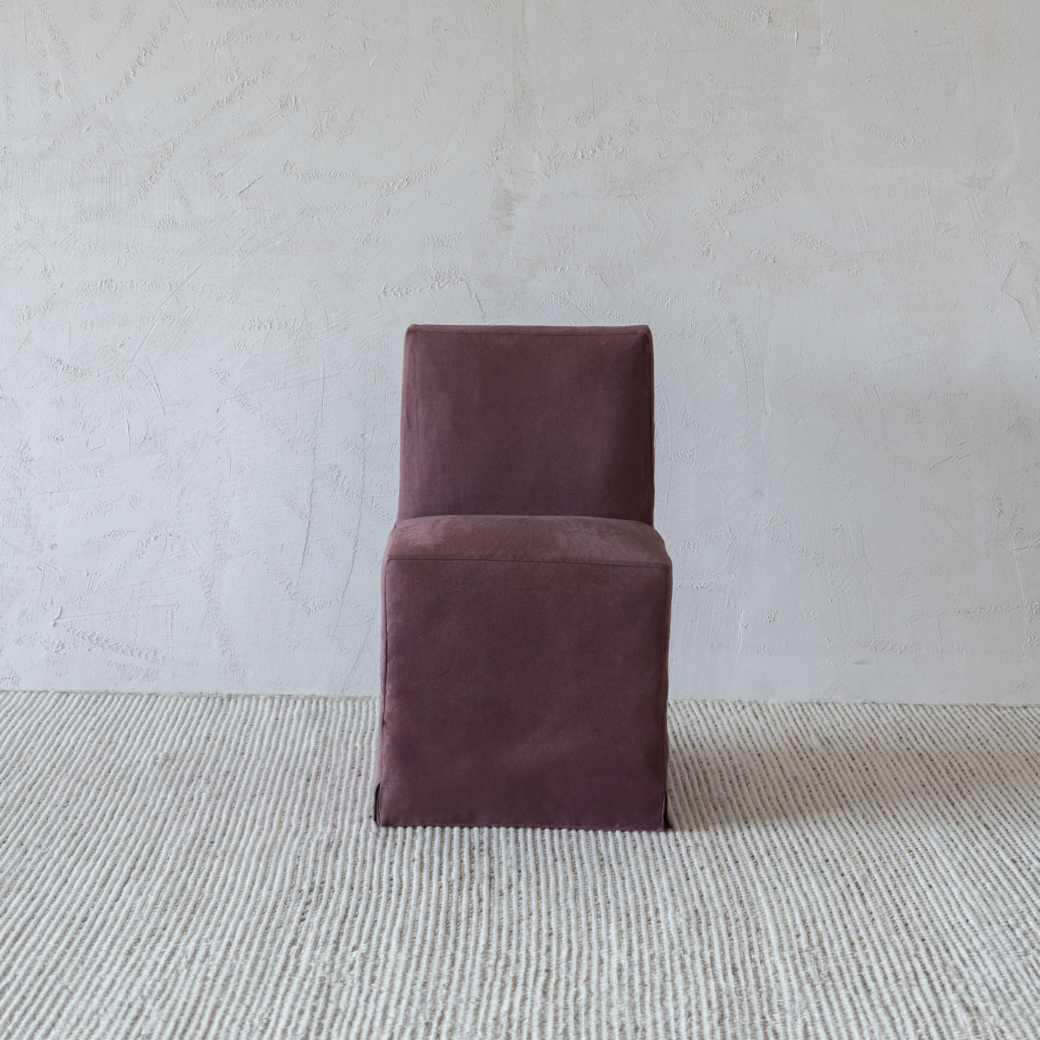 Emily Dining Chair - Maroon - Dining Chairs - WS Living - UAE Modern Home Furniture Stores in Dubai