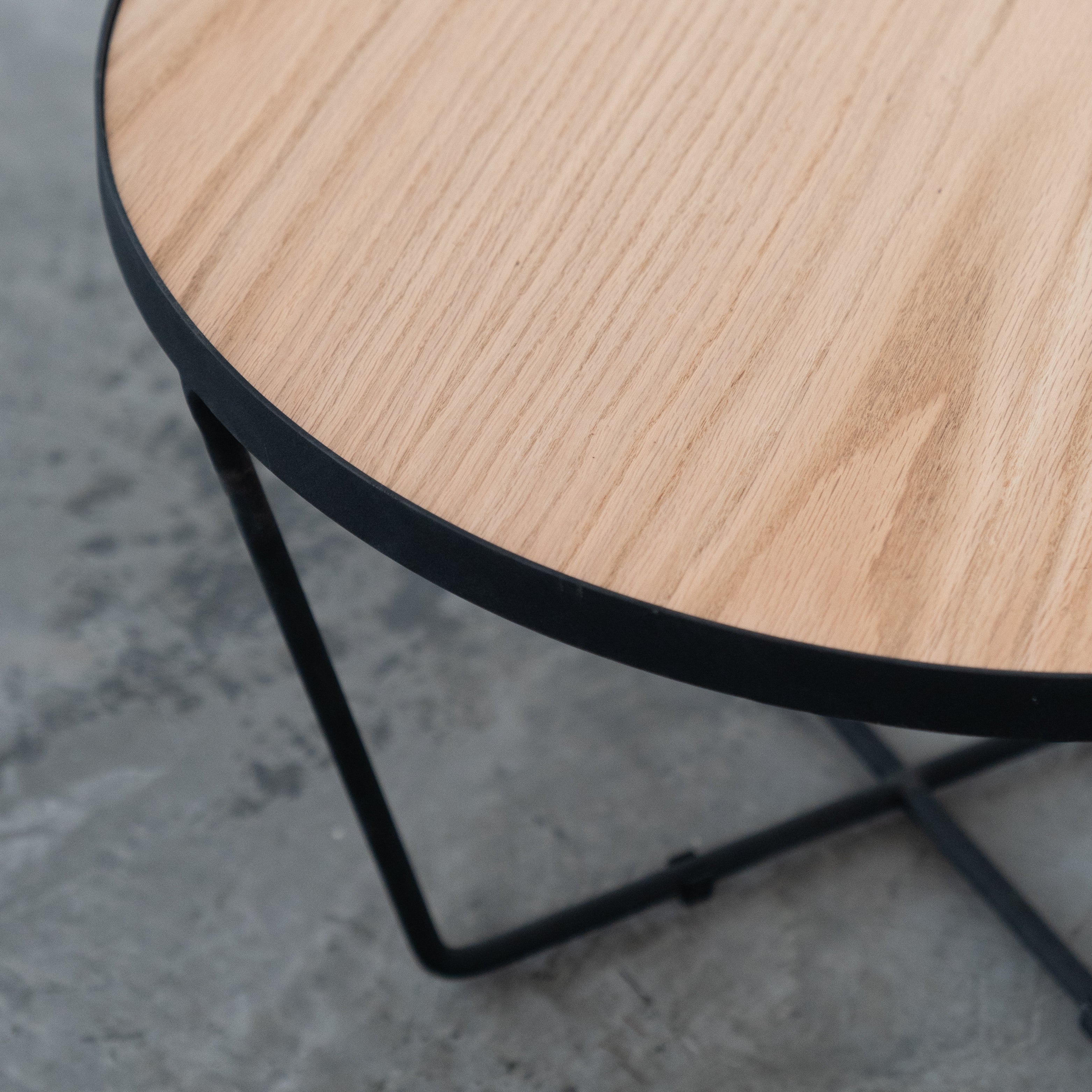 Eris Natural Coffee Table-BIG  - WS Living - UAE - Coffee Tables Wood and steel Furnitures - Dubai