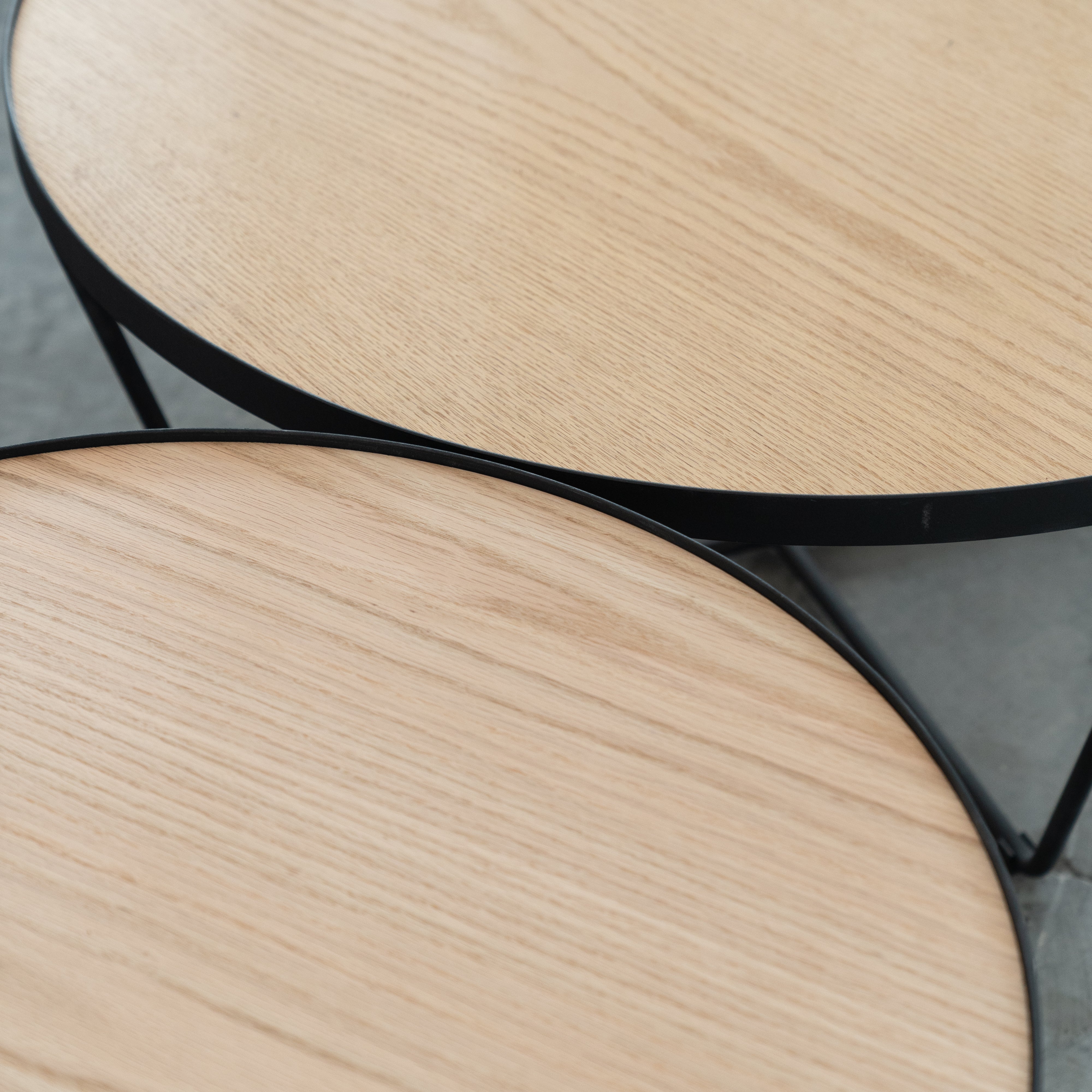 Eris Natural Coffee Table-BIG  - WS Living - UAE - Coffee Tables Wood and steel Furnitures - Dubai