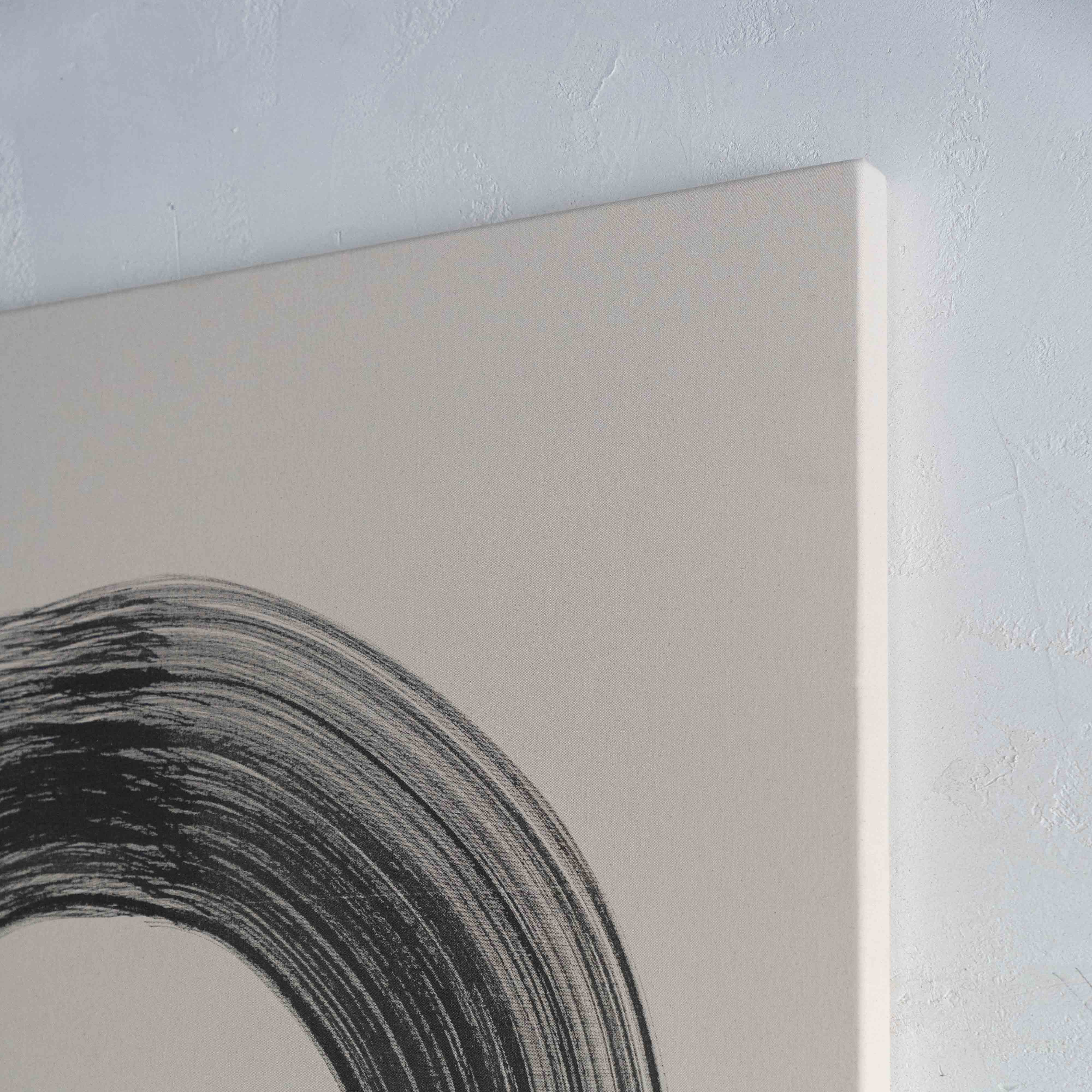 Eternity Black Handmade Wall Art Painting