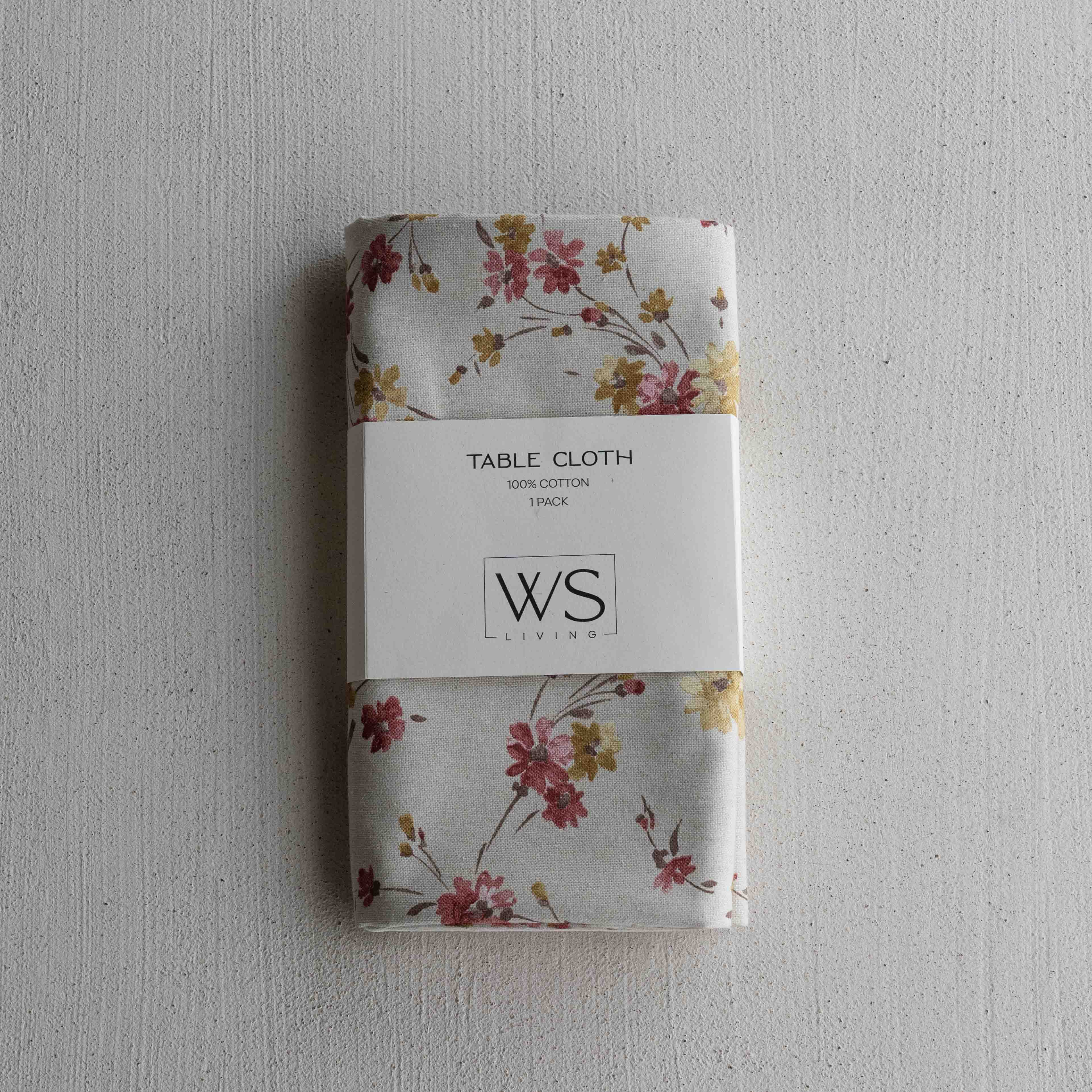 Floral Whimsy Table Cloth