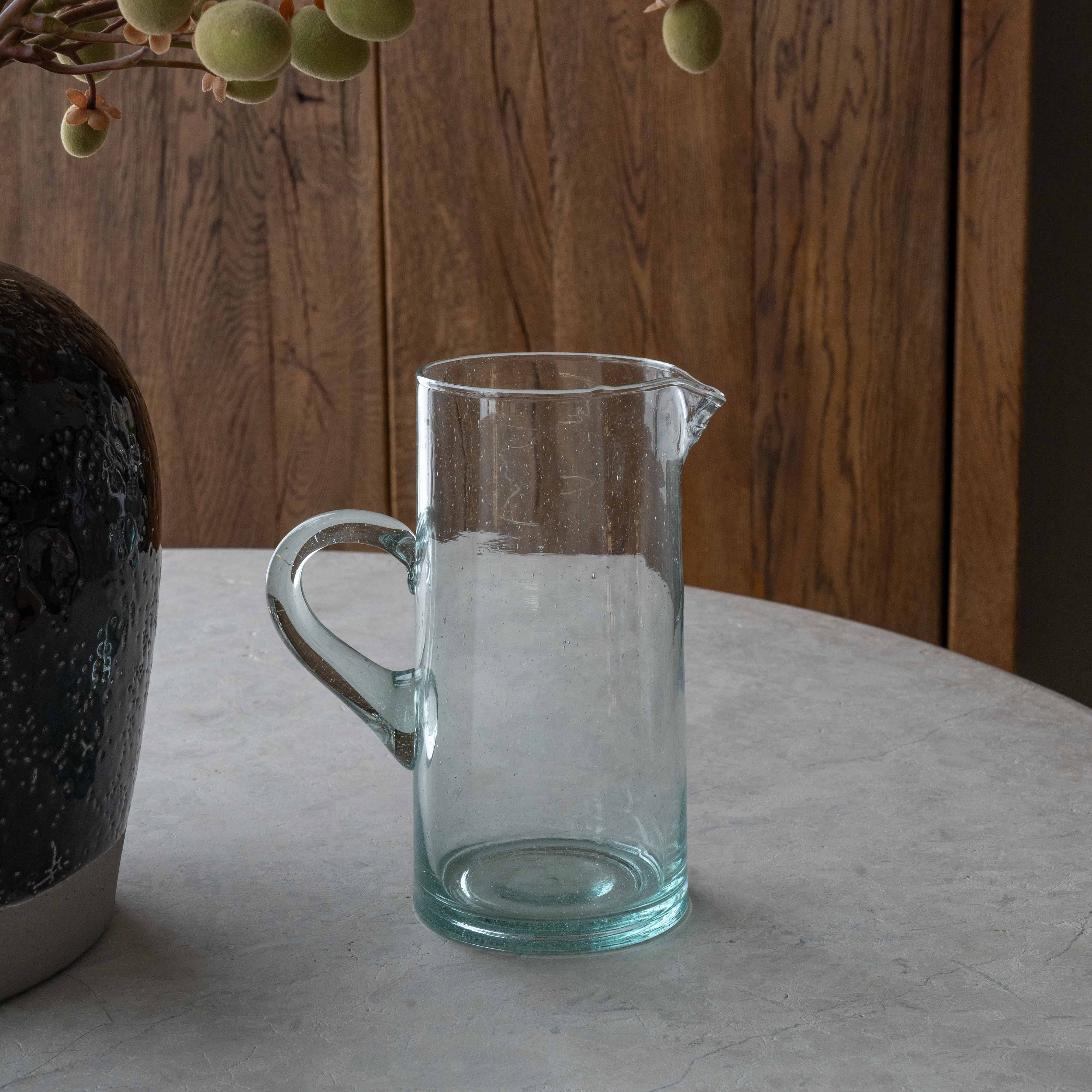 Classic Decorative Glass Water Jug | Jar - Decorative Jars - WS Living Furniture Home Furniture Stores in Dubai