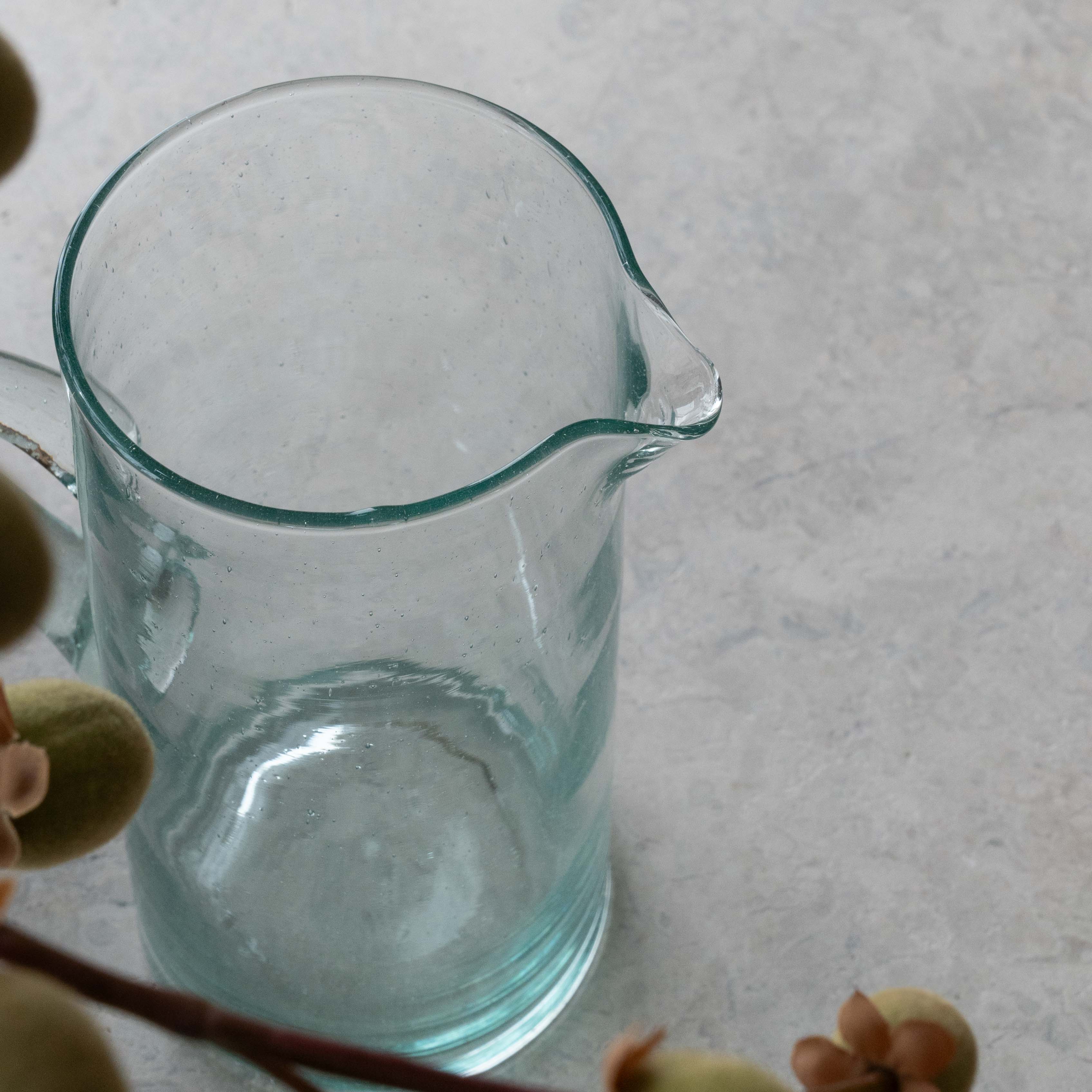 Classic Decorative Glass Water Jug | Jar - Decorative Jars - WS Living Furniture Home Furniture Stores in Dubai