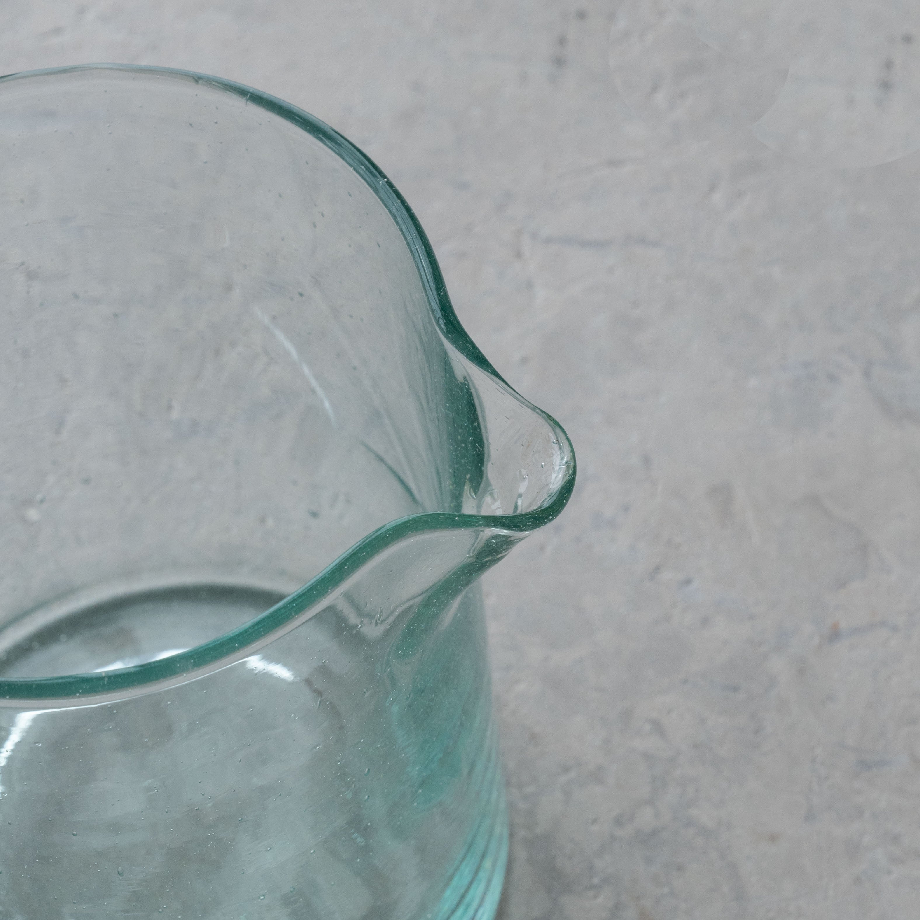 Classic Decorative Small Glass Water Jug | Jar