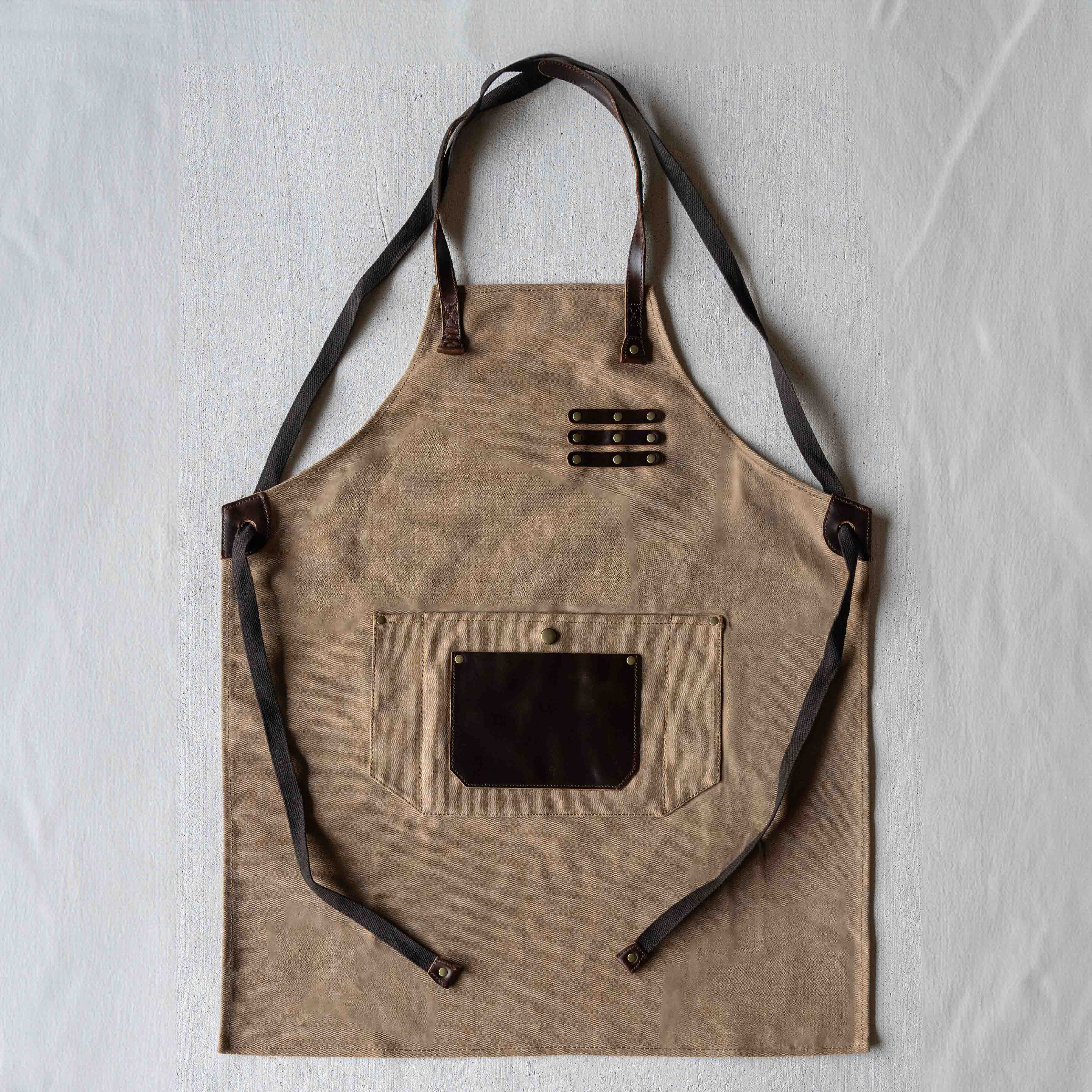 Genuine Leather Apron - Apron - WS Living - UAE Wood and steel Furnitures Stores in Dubai