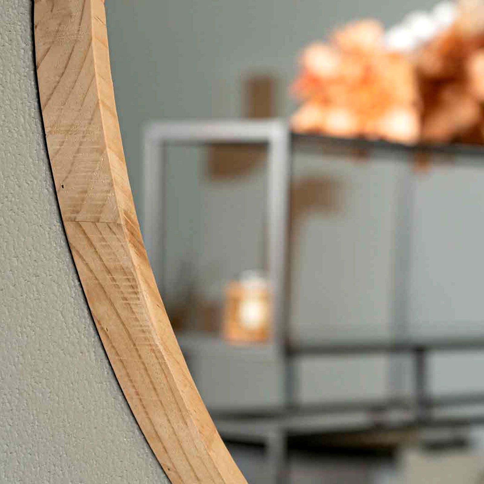 Hope Mirror  - WS Living - UAE -  Wood and steel Furnitures - Dubai