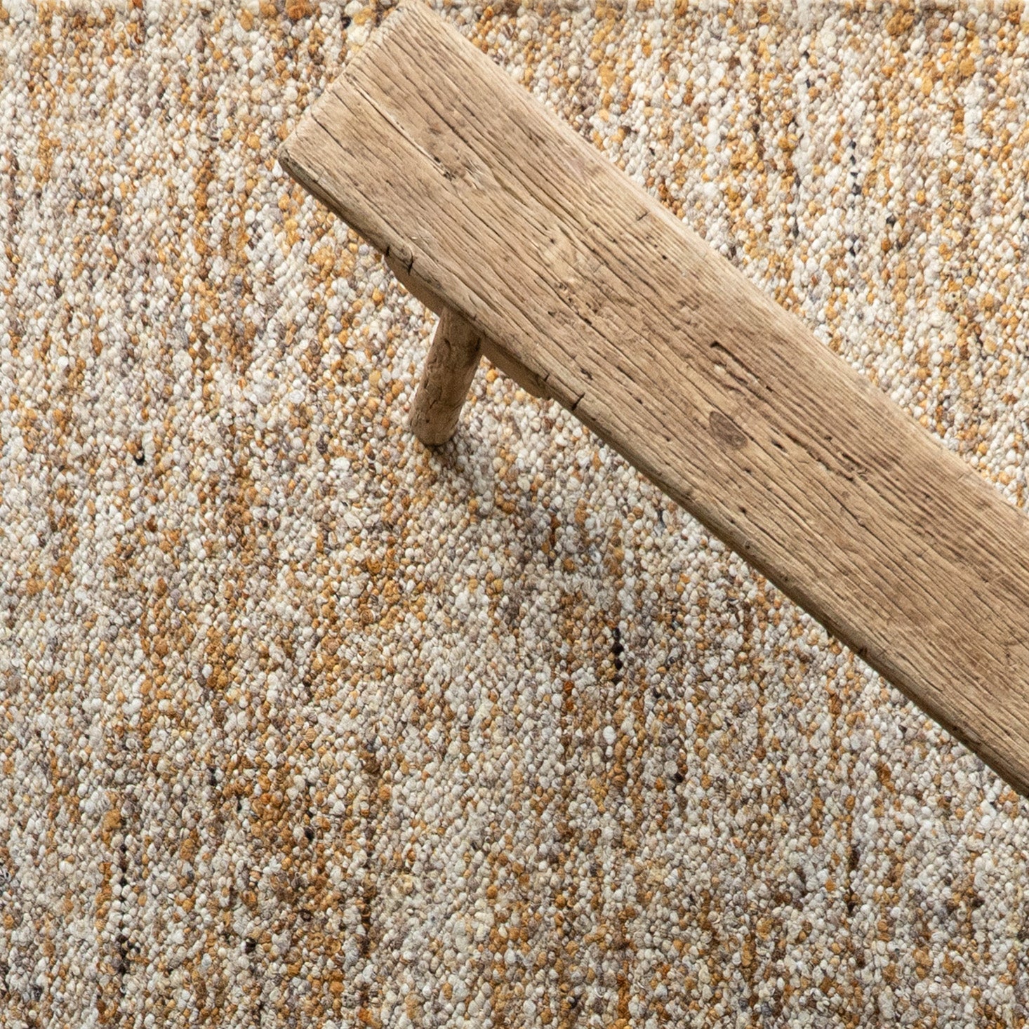 Heather Rug COLOR-3 - Handcrafted Wool Rug