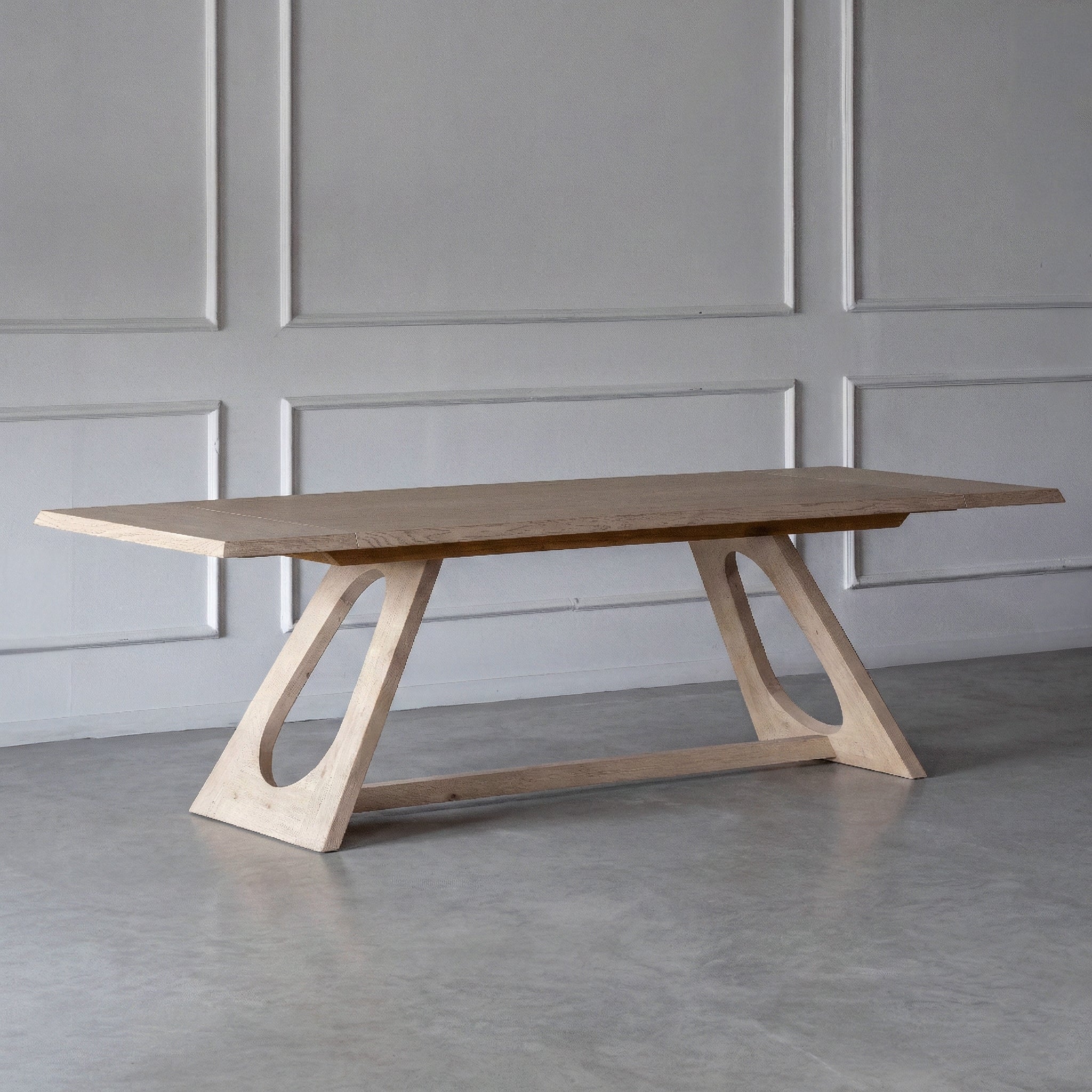 Hikari Rectangle Solid Wood Dining Table