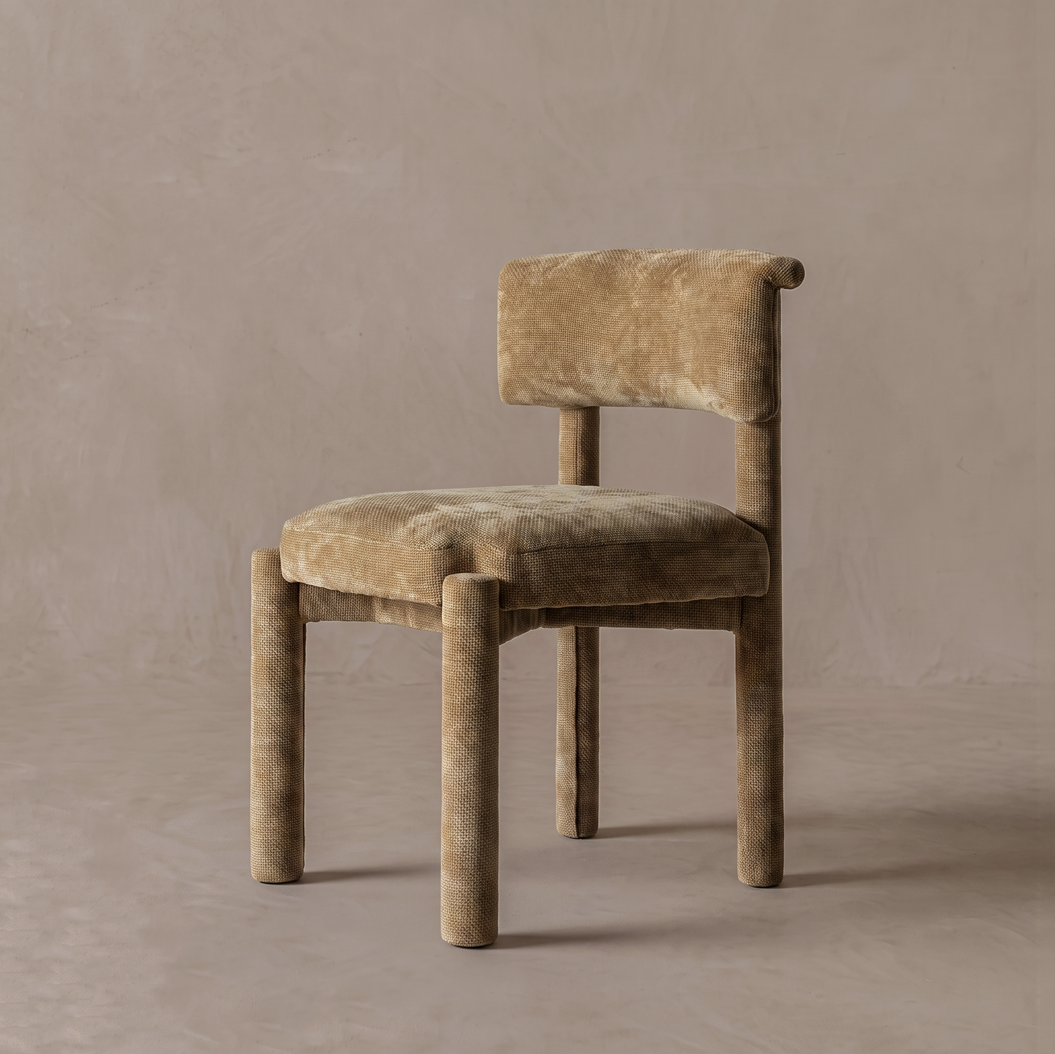 Alessa Sand Beige Modern Dining Chair