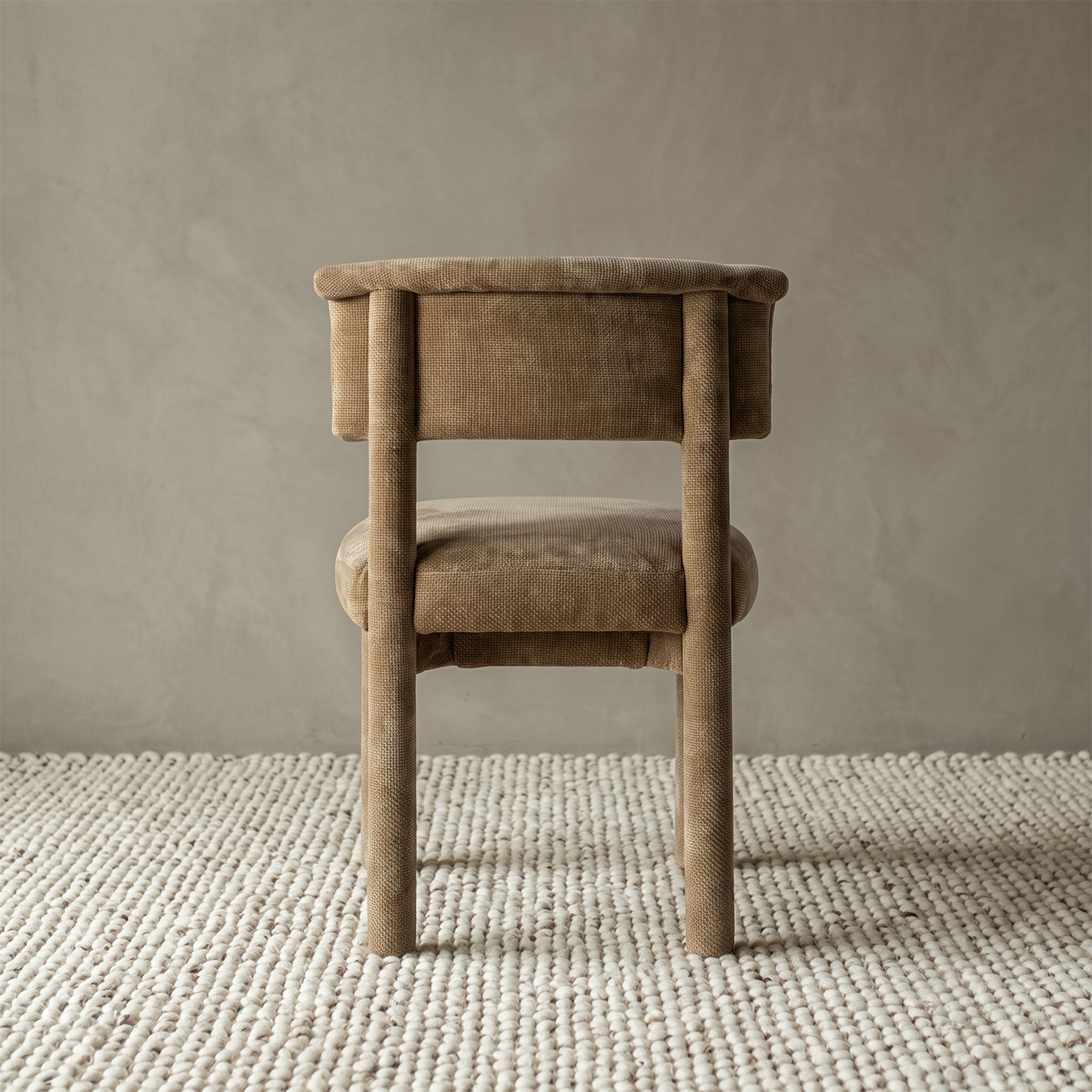 Alessa Sand Beige Modern Dining Chair