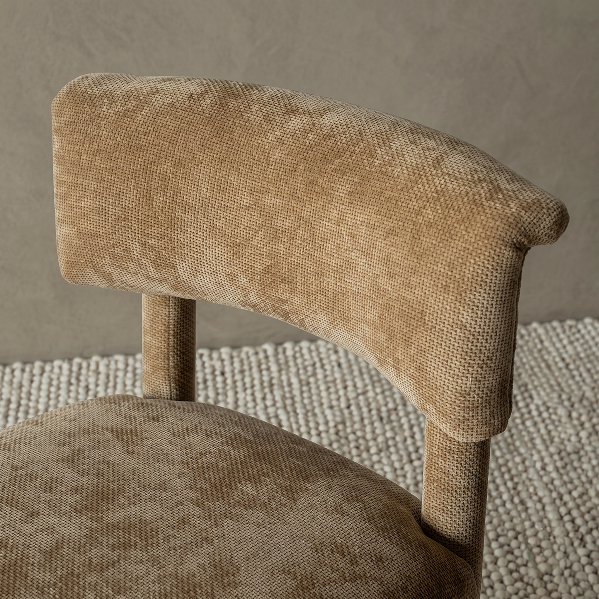 Alessa Sand Beige Modern Dining Chair