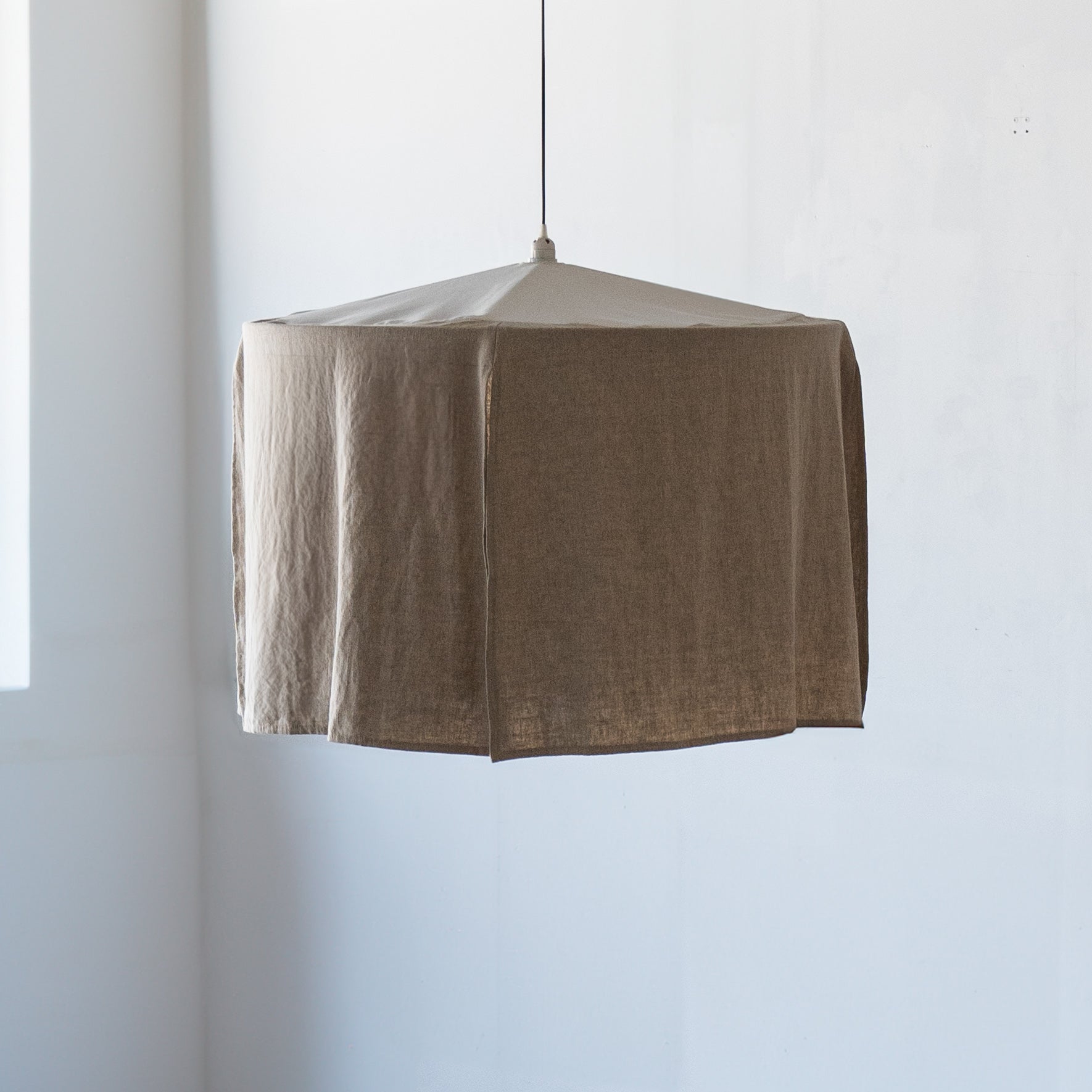 Ikou Classic Minimalist Fabric Pendant Lamp - Pendant Lamps - WS Living - UAE Modern Home Furniture Stores in Dubai