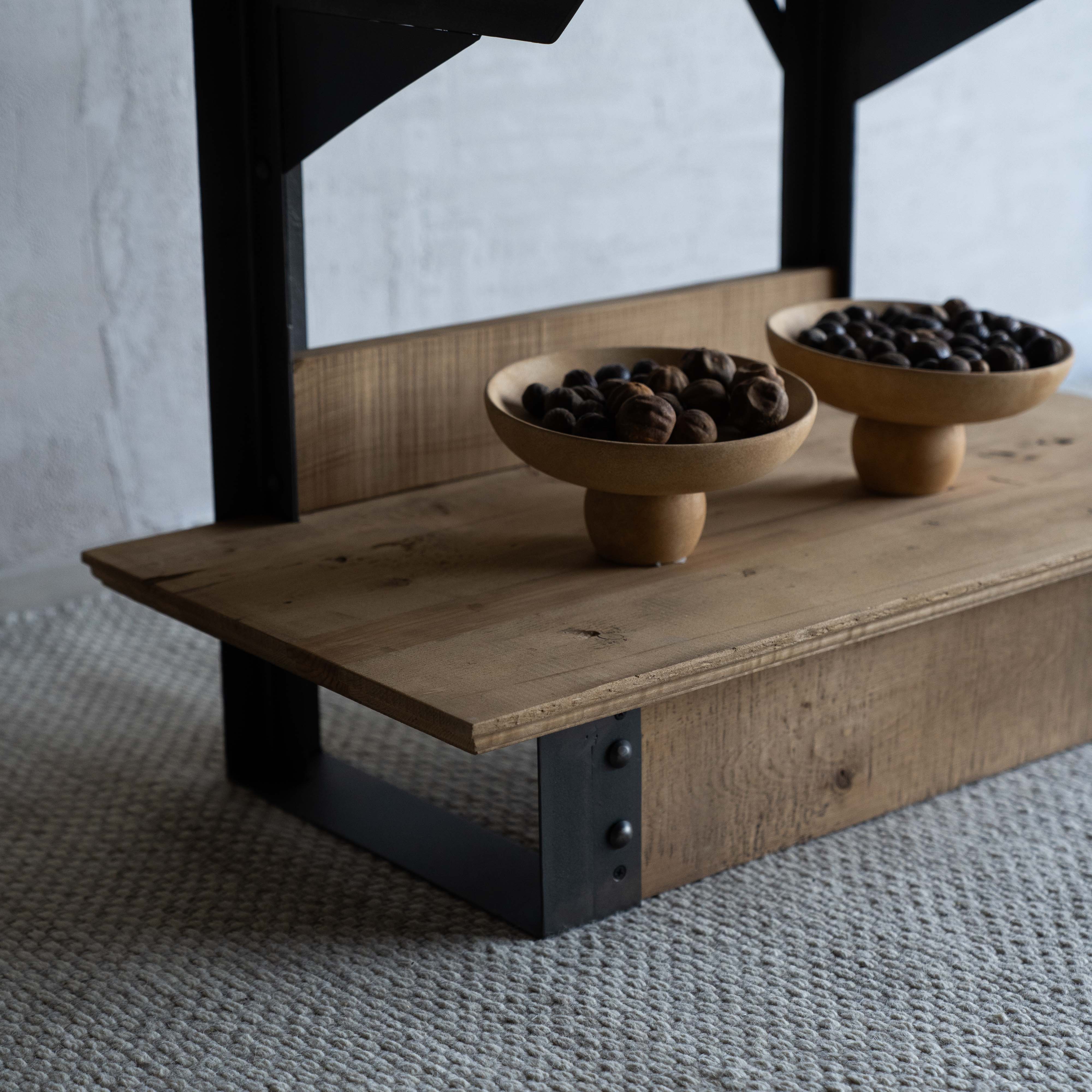 Nordic Urban Industrial Bookshelf - Small