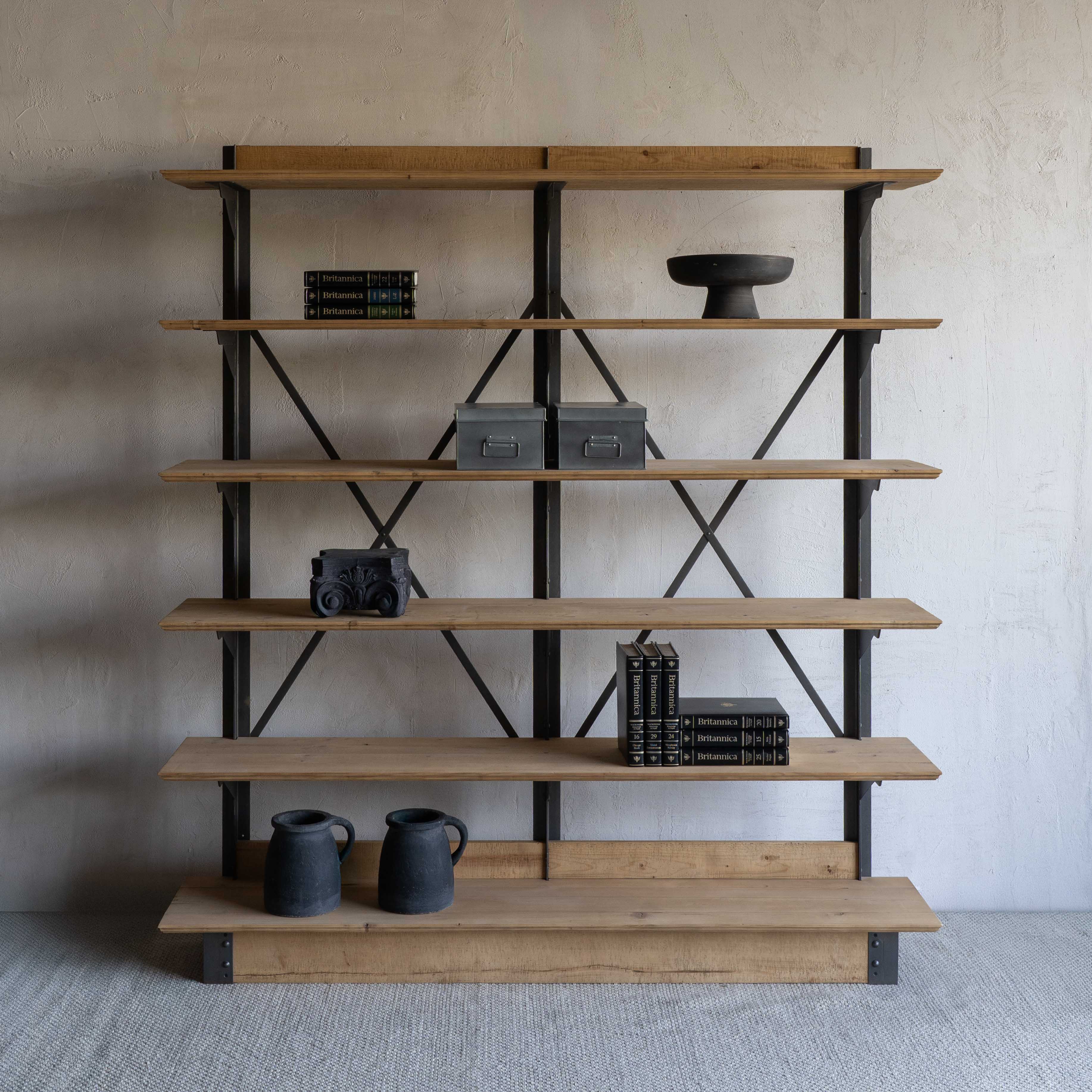 Nordic Urban Industrial Bookshelf & Shelving - BIG