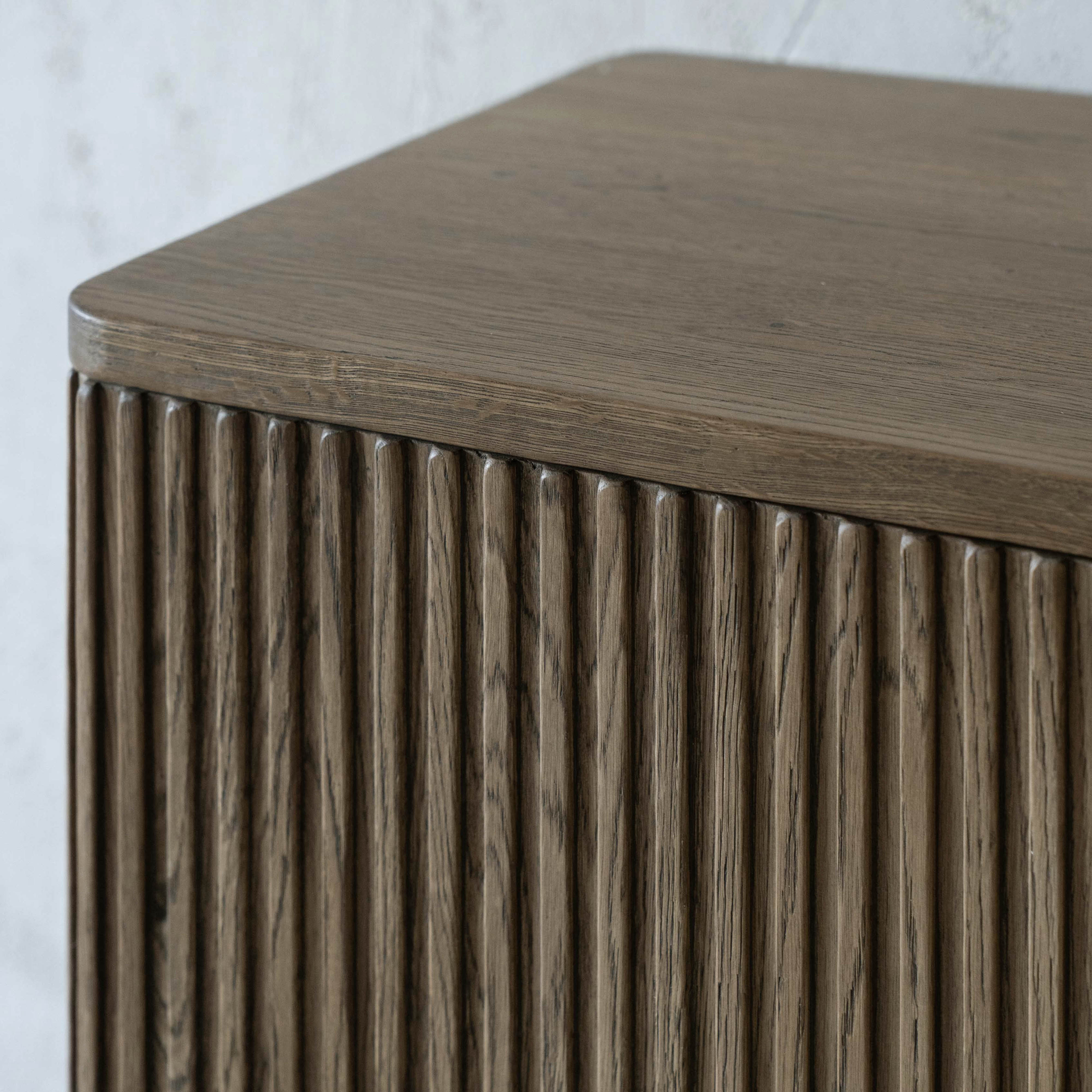 Jessa Solid Oak Wood Modern Sideboard | Storage Cabinet