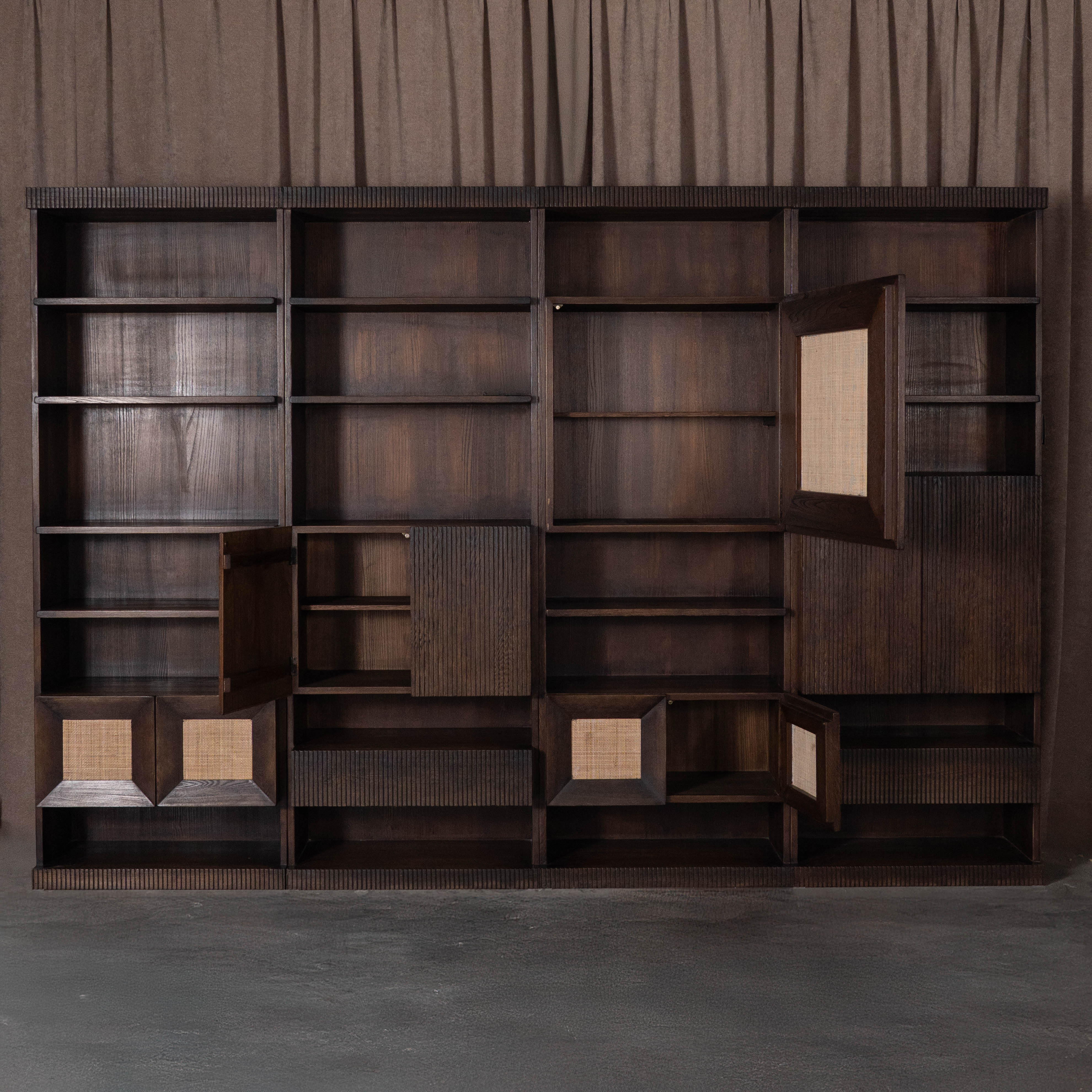 Jett Big Bookshelf & Large Shelving Storage Unit