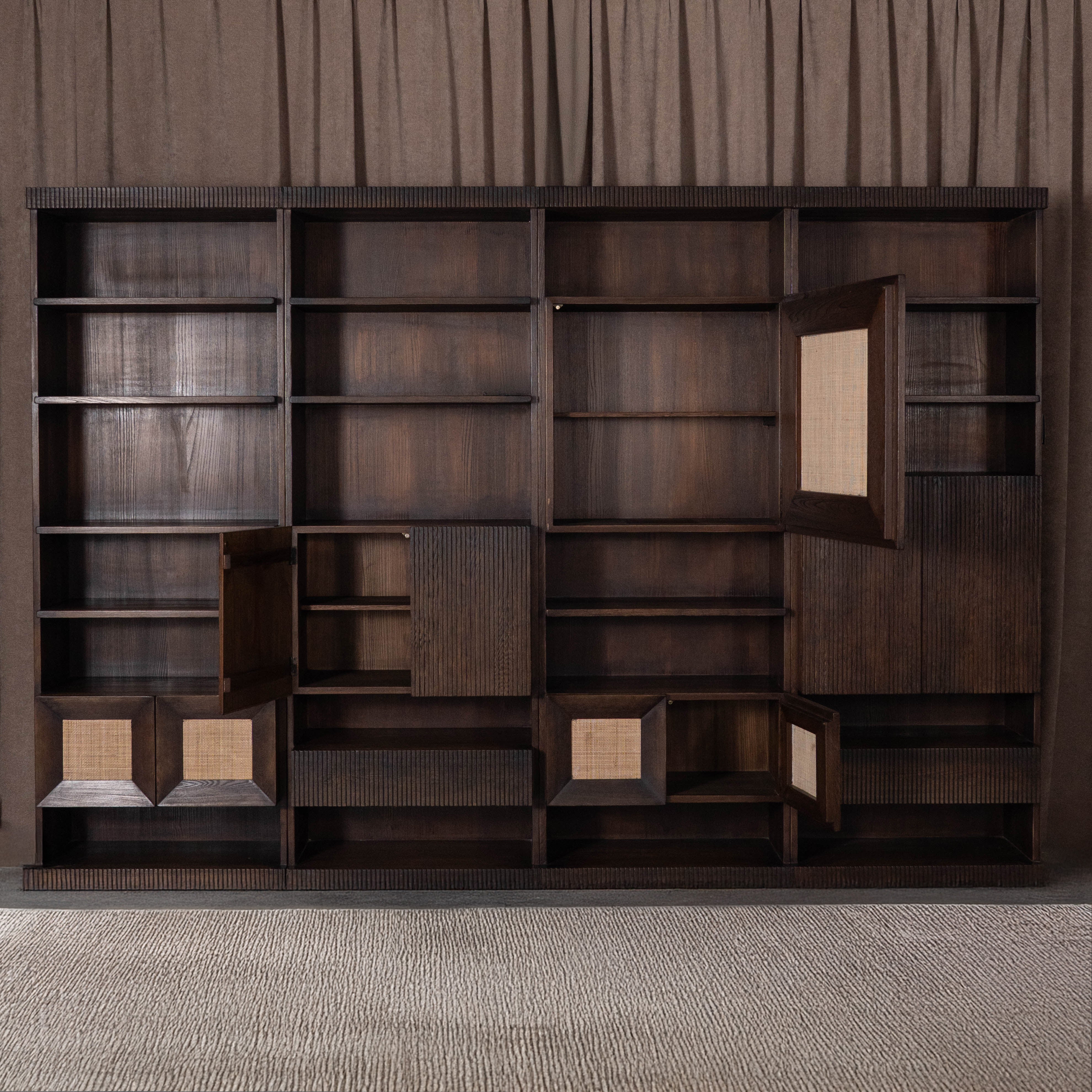 Jett Big Bookshelf & Large Shelving Storage Unit - Shelves - WS Living Furniture  Furniture Store in Dubai