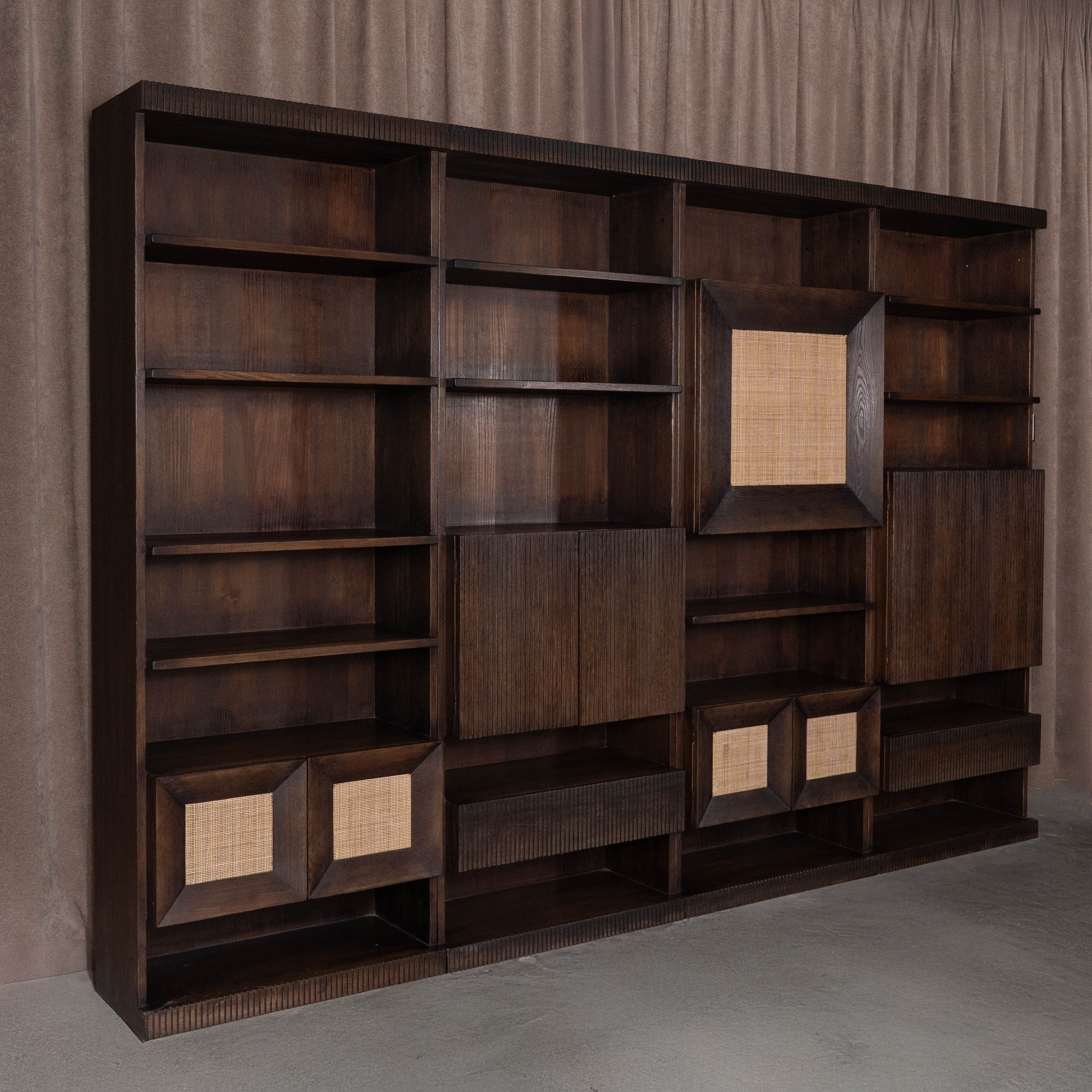 Jett Big Bookshelf & Large Shelving Storage Unit