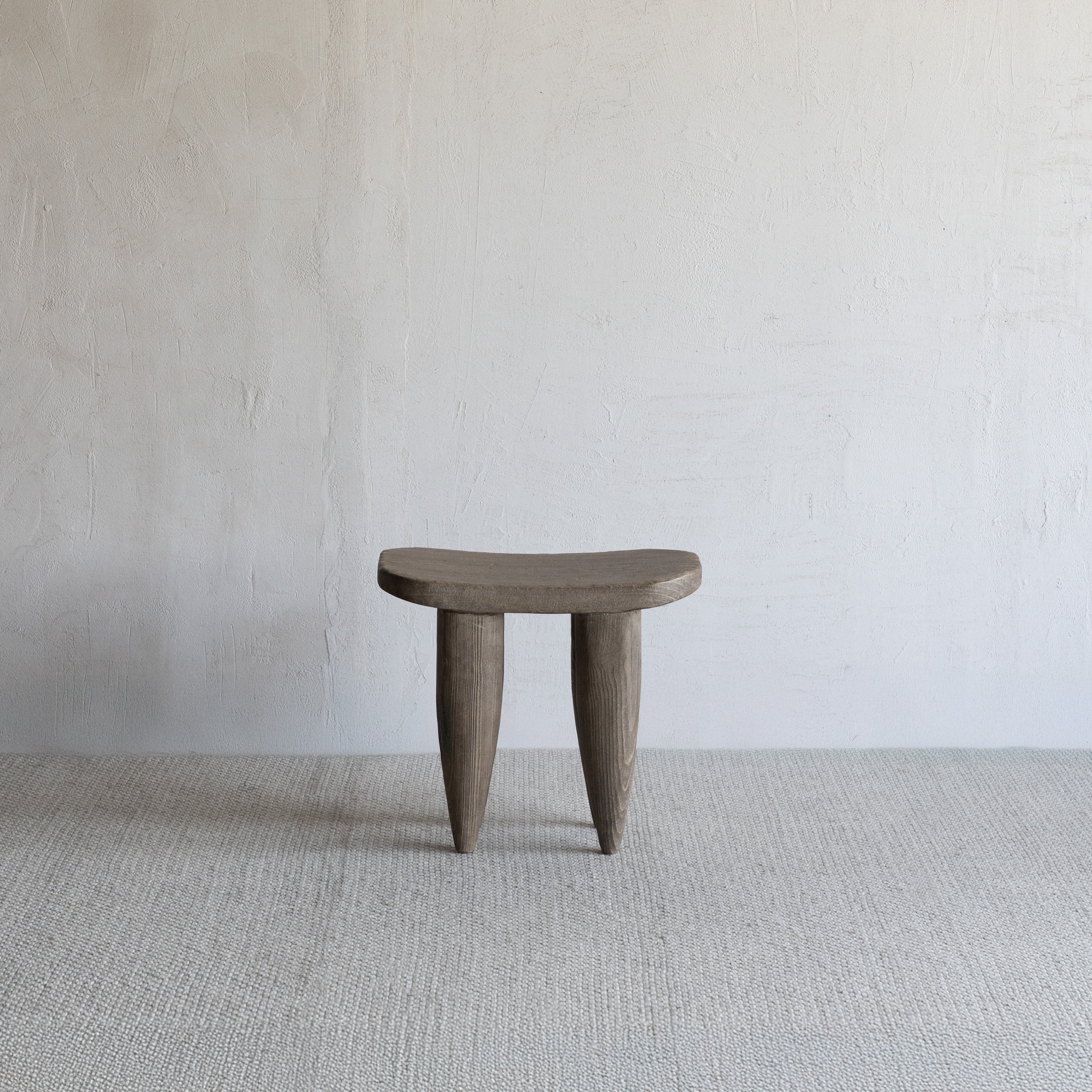 Kallix Elm Wood Stool | Side Table