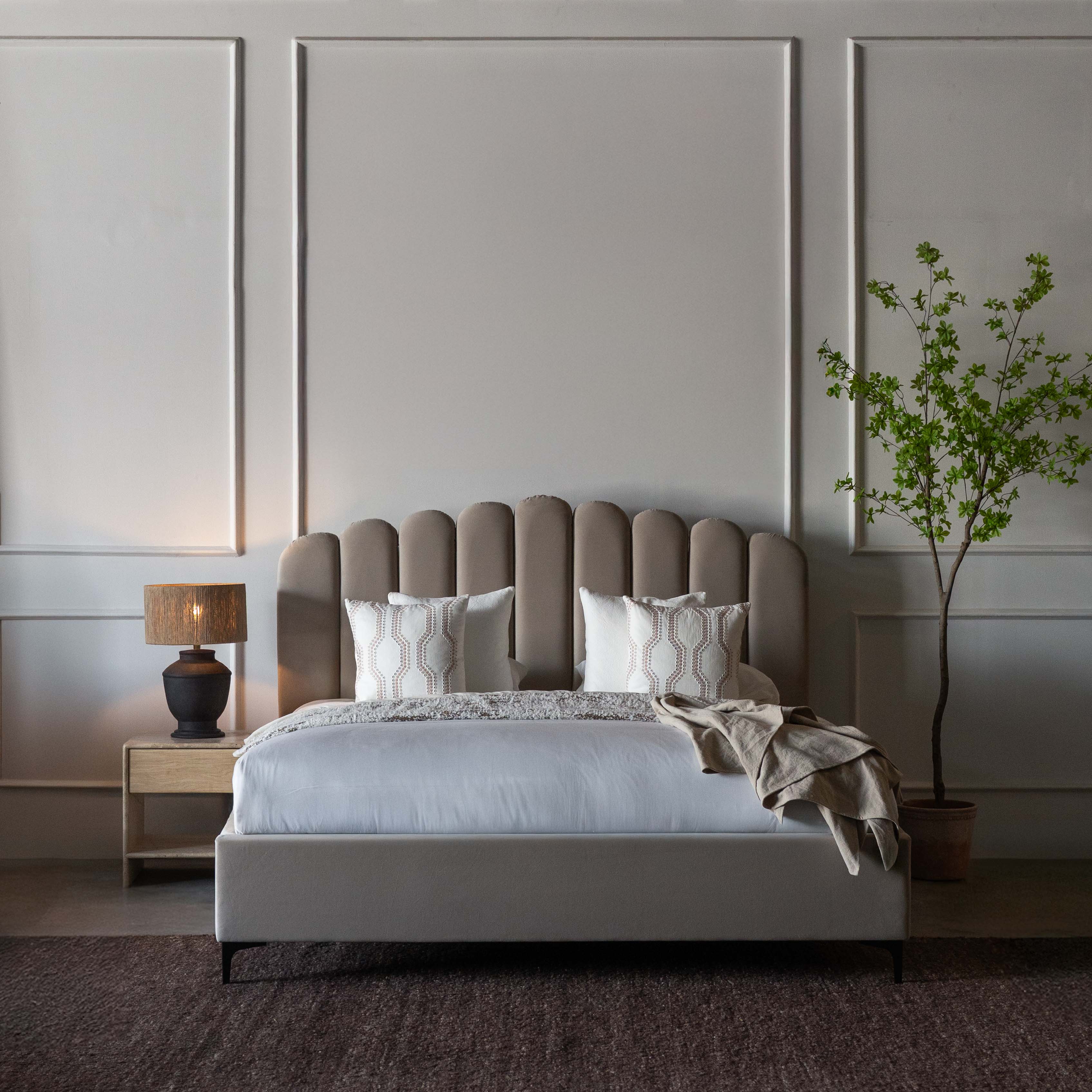 Layali King Size Bed with Storage