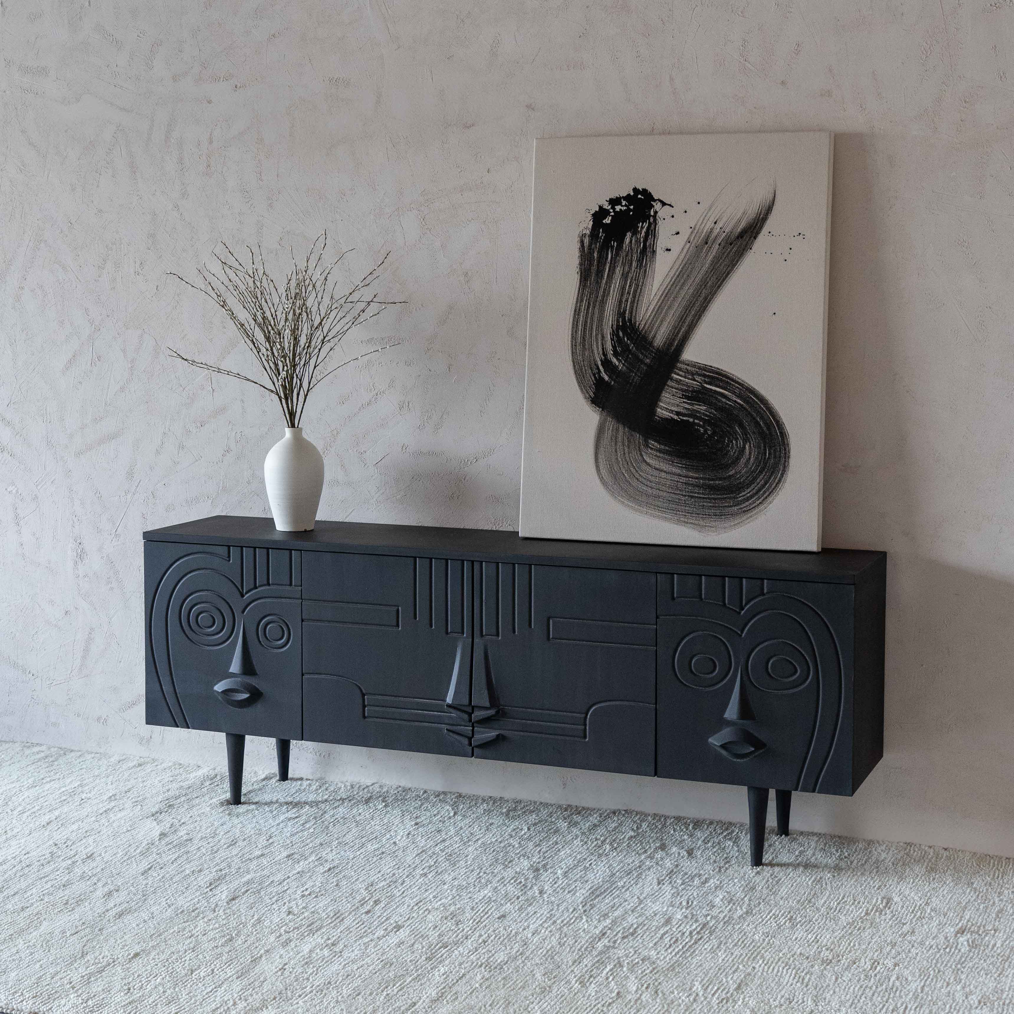 La Visage Handcrafted Modern Sideboard | Buffet Cabinet - TV Units - WS Living - UAE Modern Home Furniture Stores in Dubai