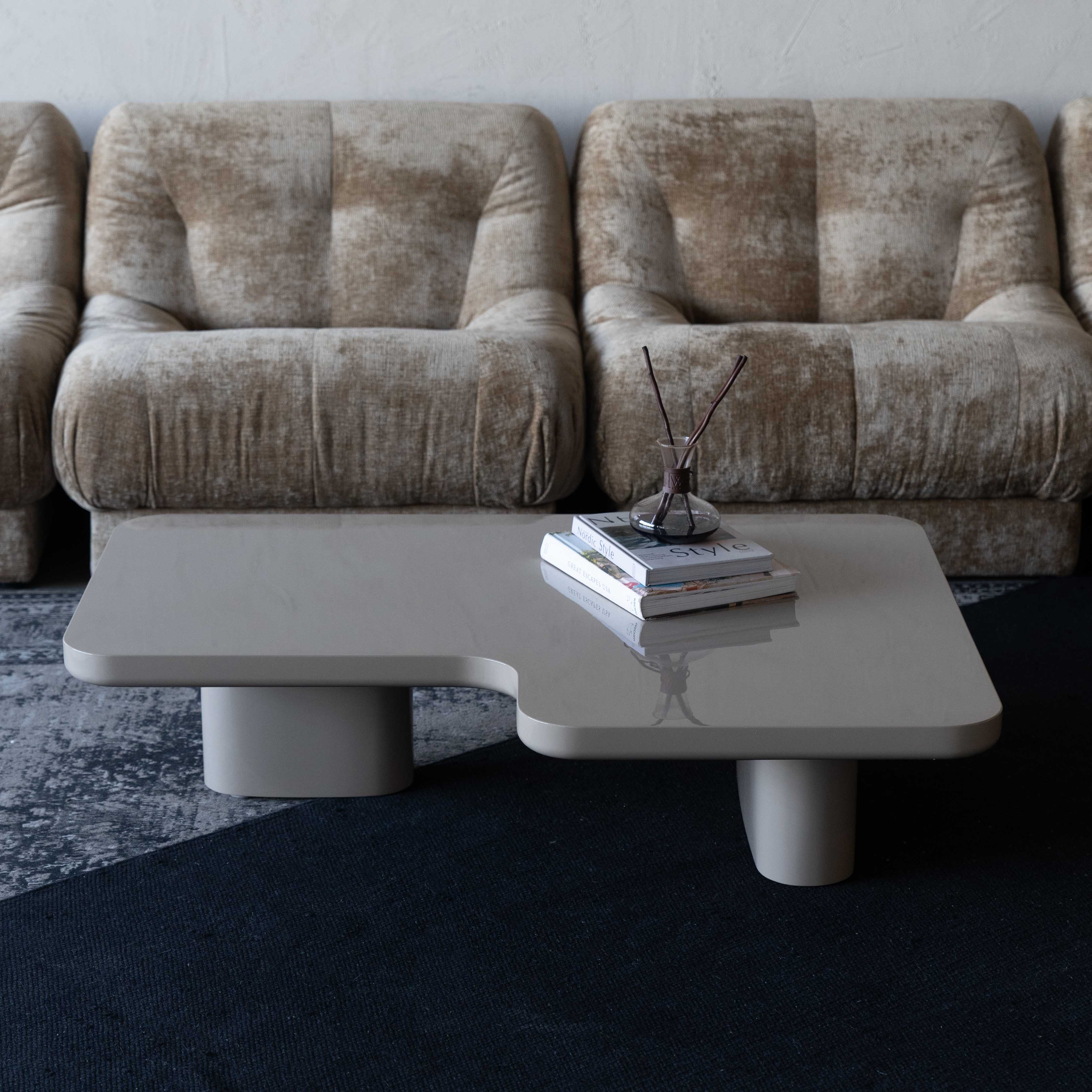 Layla Beige Modern Coffee Table - BIG _ N020A1.2 - BC151