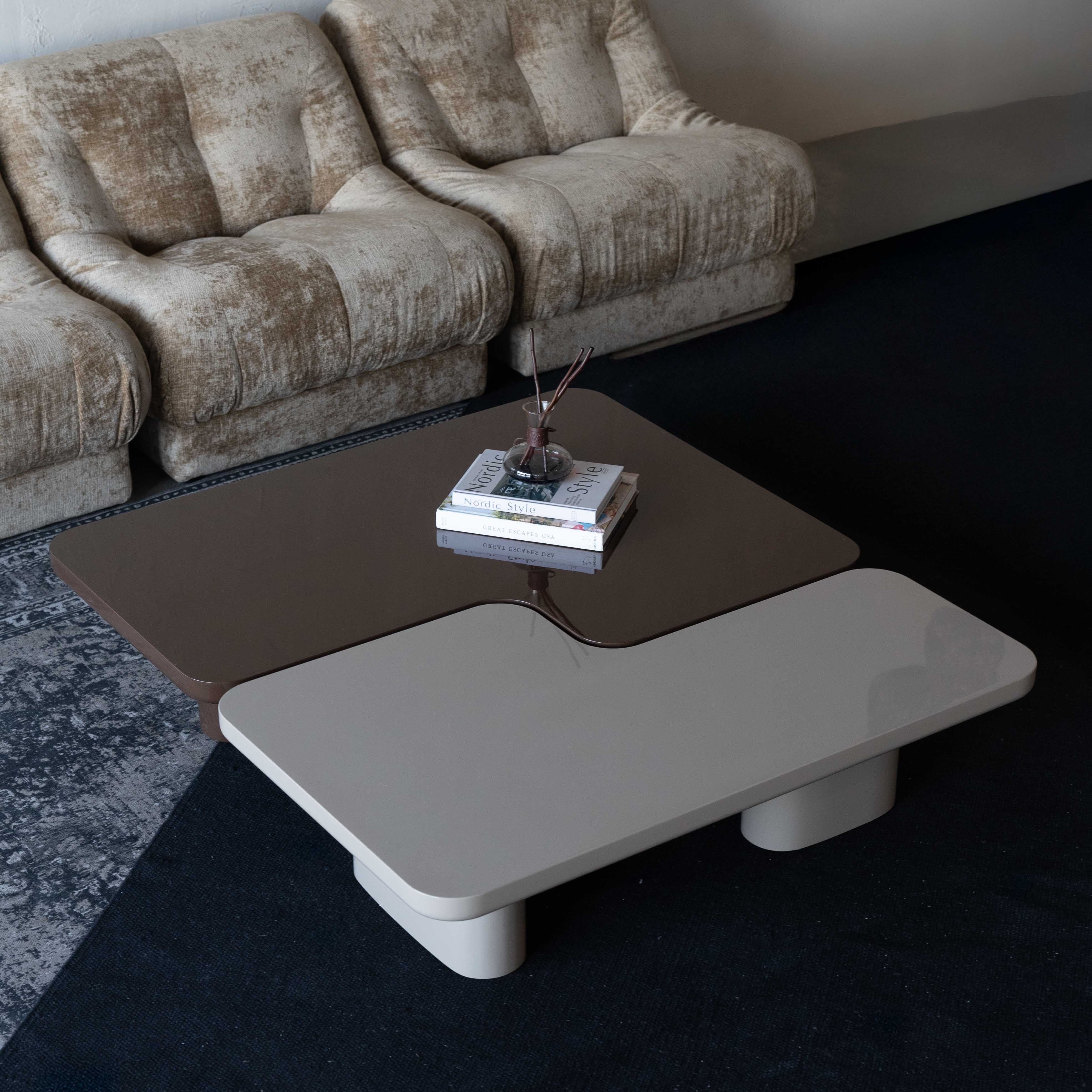 Layla Brown Modern Coffee Table - BIG _ N020A1.2 - BC68