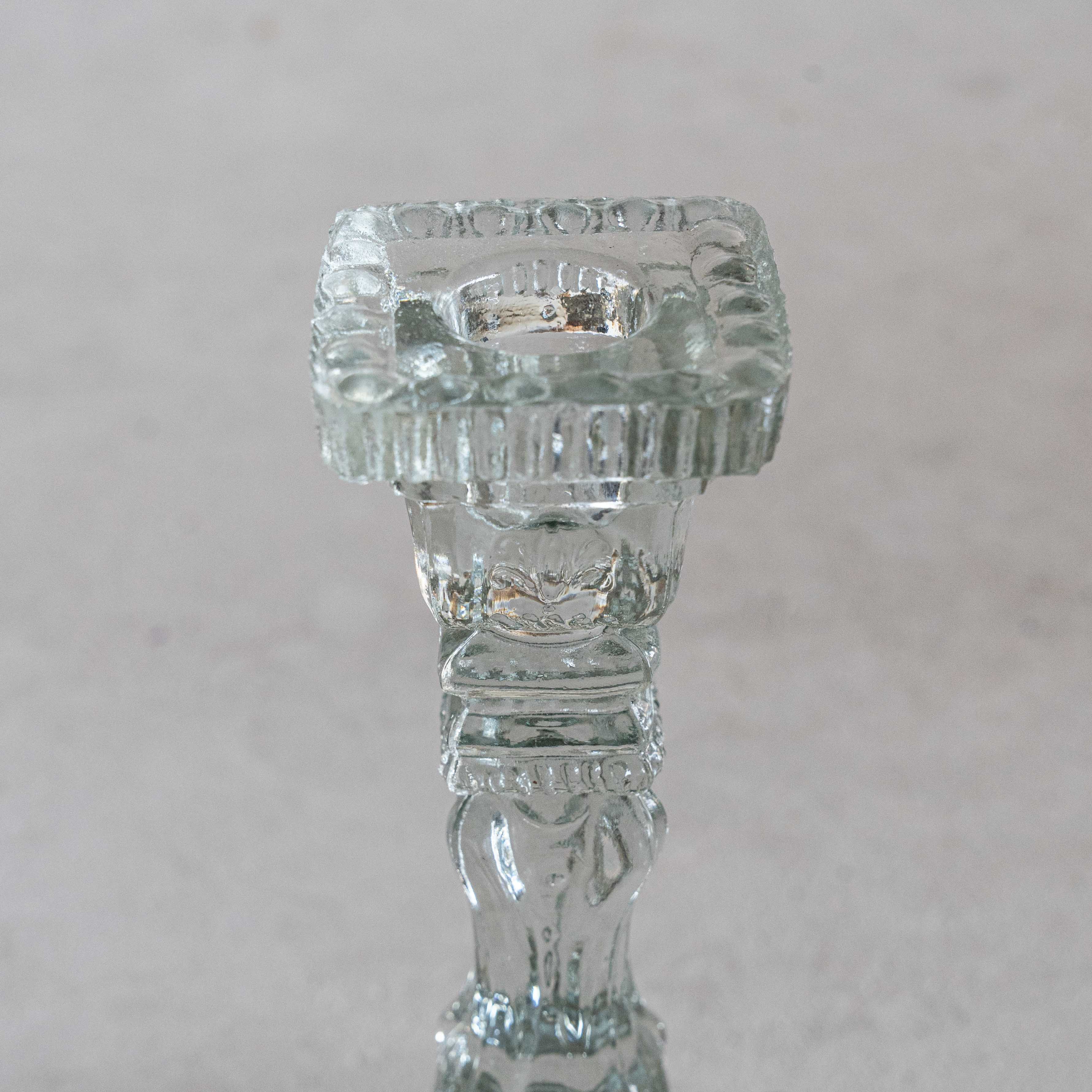 Lumiere Classic Vintage Glass Candle Holder - SE-66342 - Floor Candle Holder - WS Living Furniture  Furniture Store in Dubai