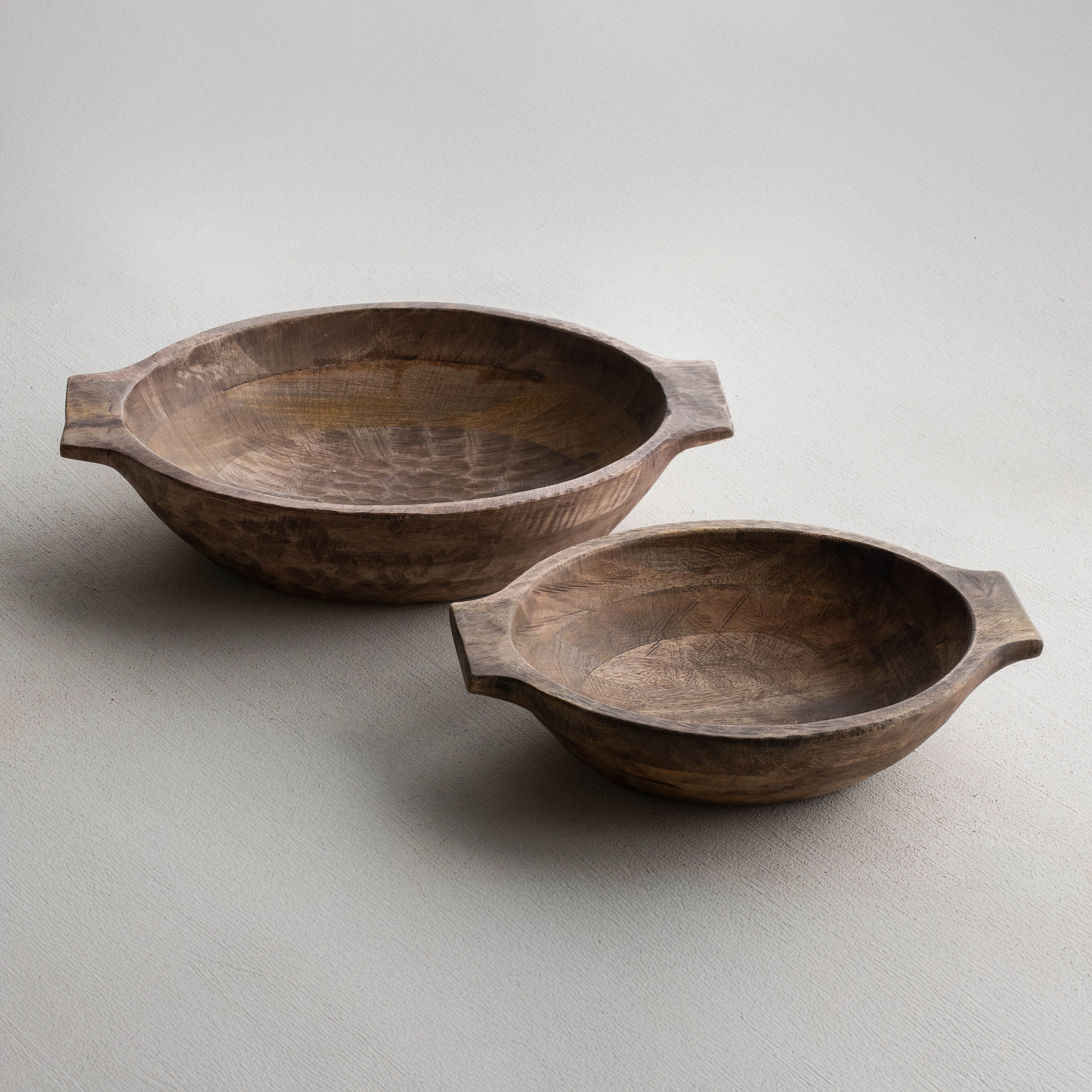 Luno Mango Wood Oval Bowl