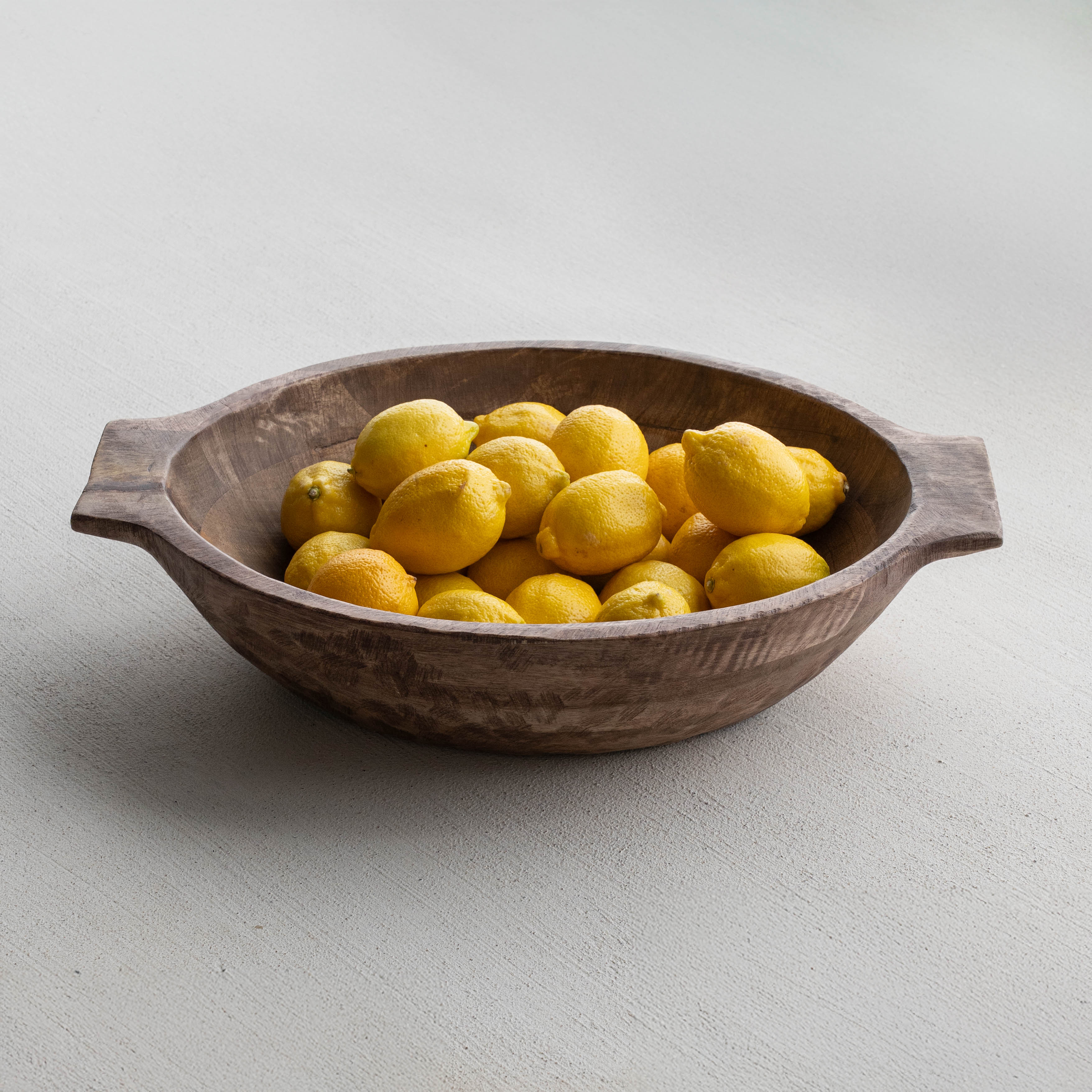 Luno Mango Wood Oval Bowl
