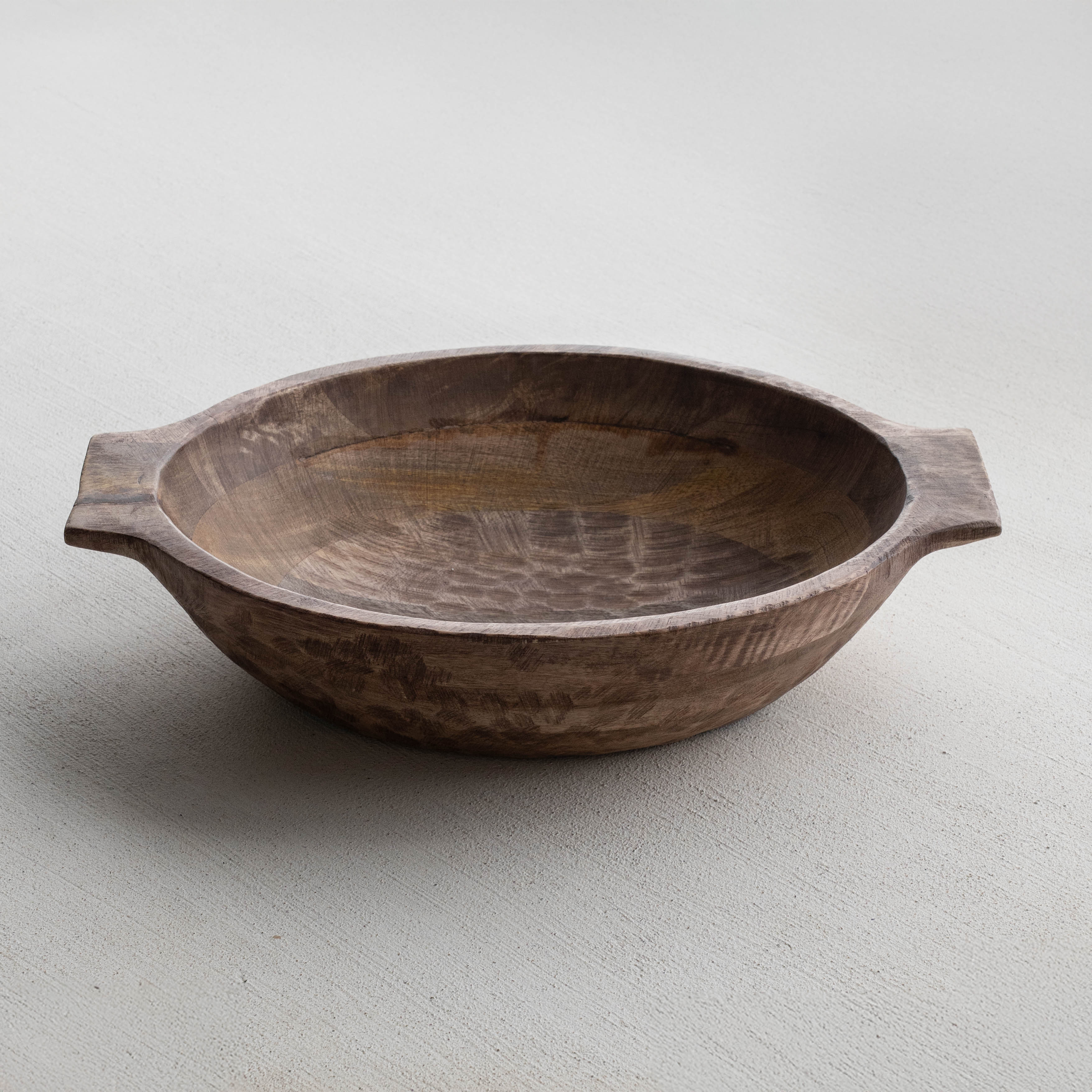 Luno Mango Wood Oval Bowl