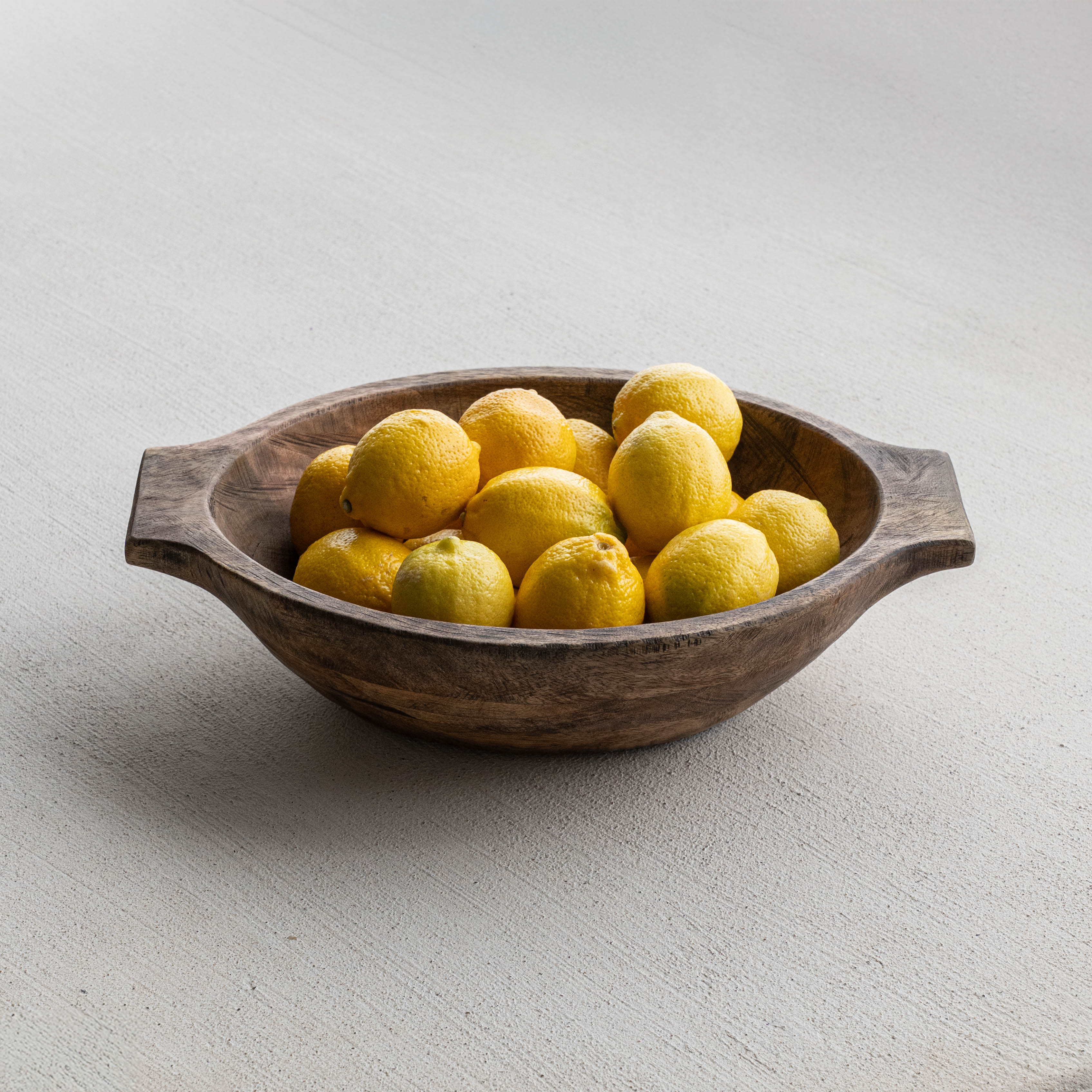 Luno Mango Wood Oval Bowl