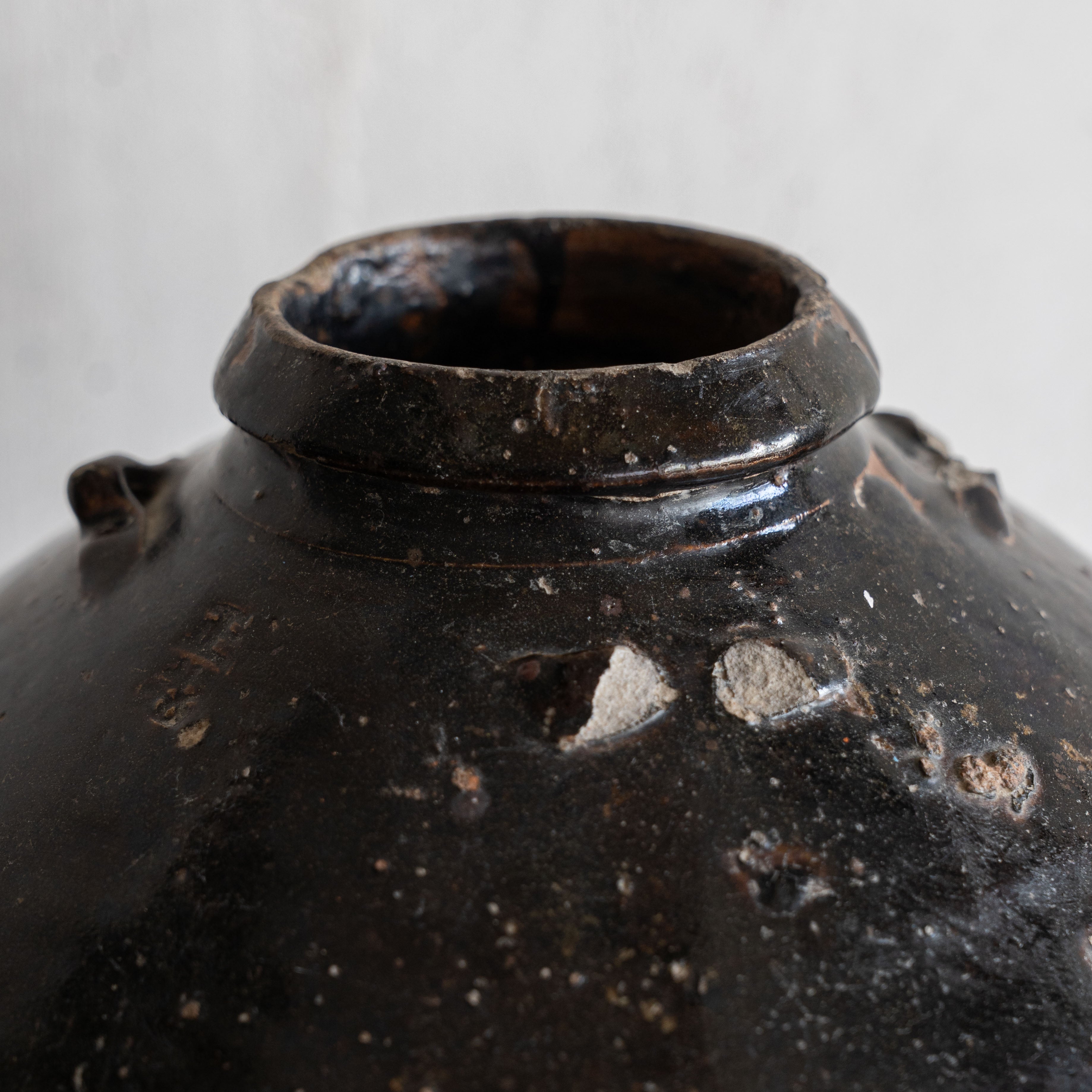 Ebonara Real Antique Glazed Ceramic Pottery | Vase