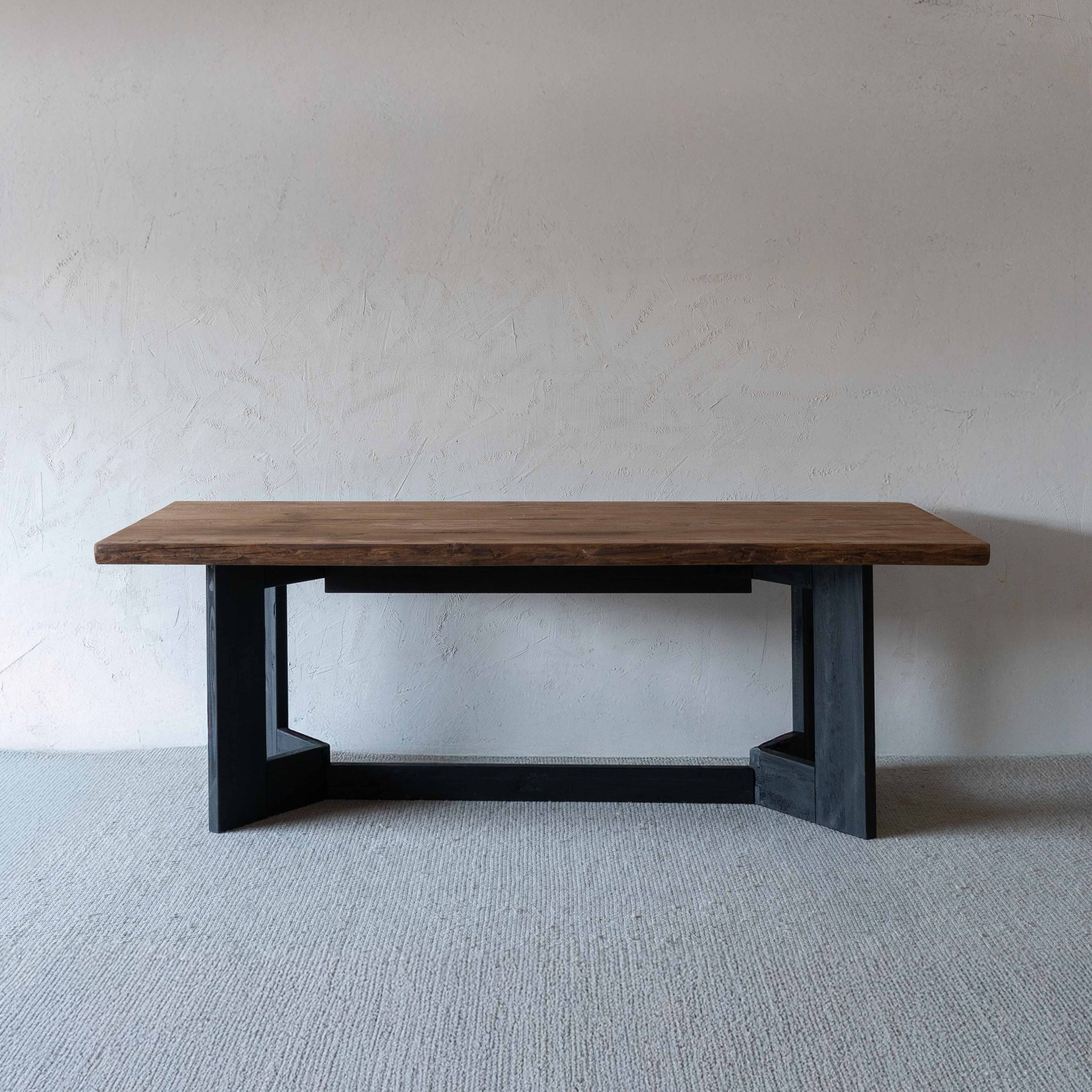 Luxe Wood Solid Wood Rectangle Dining Table