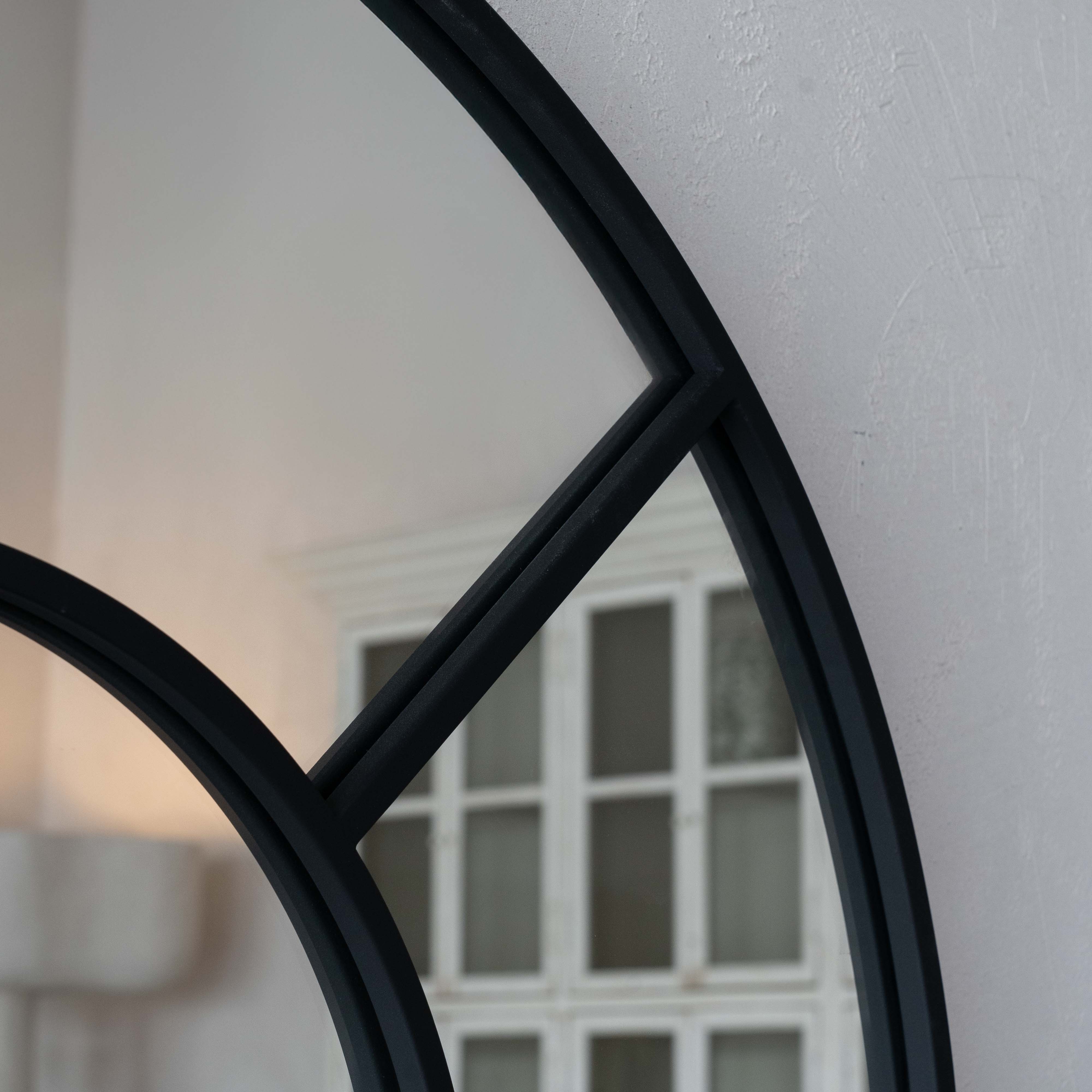 Magnolia Big Arch Steel Floor Mirror | Arch Mirror