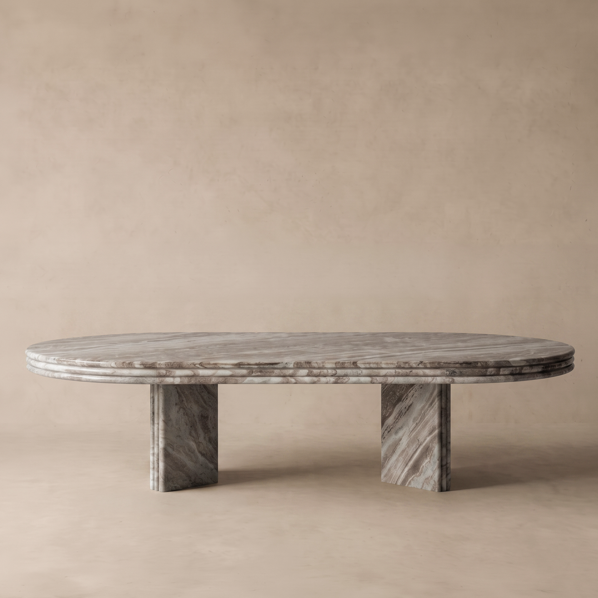 Majestic Brown Onyx Marble Coffee Table